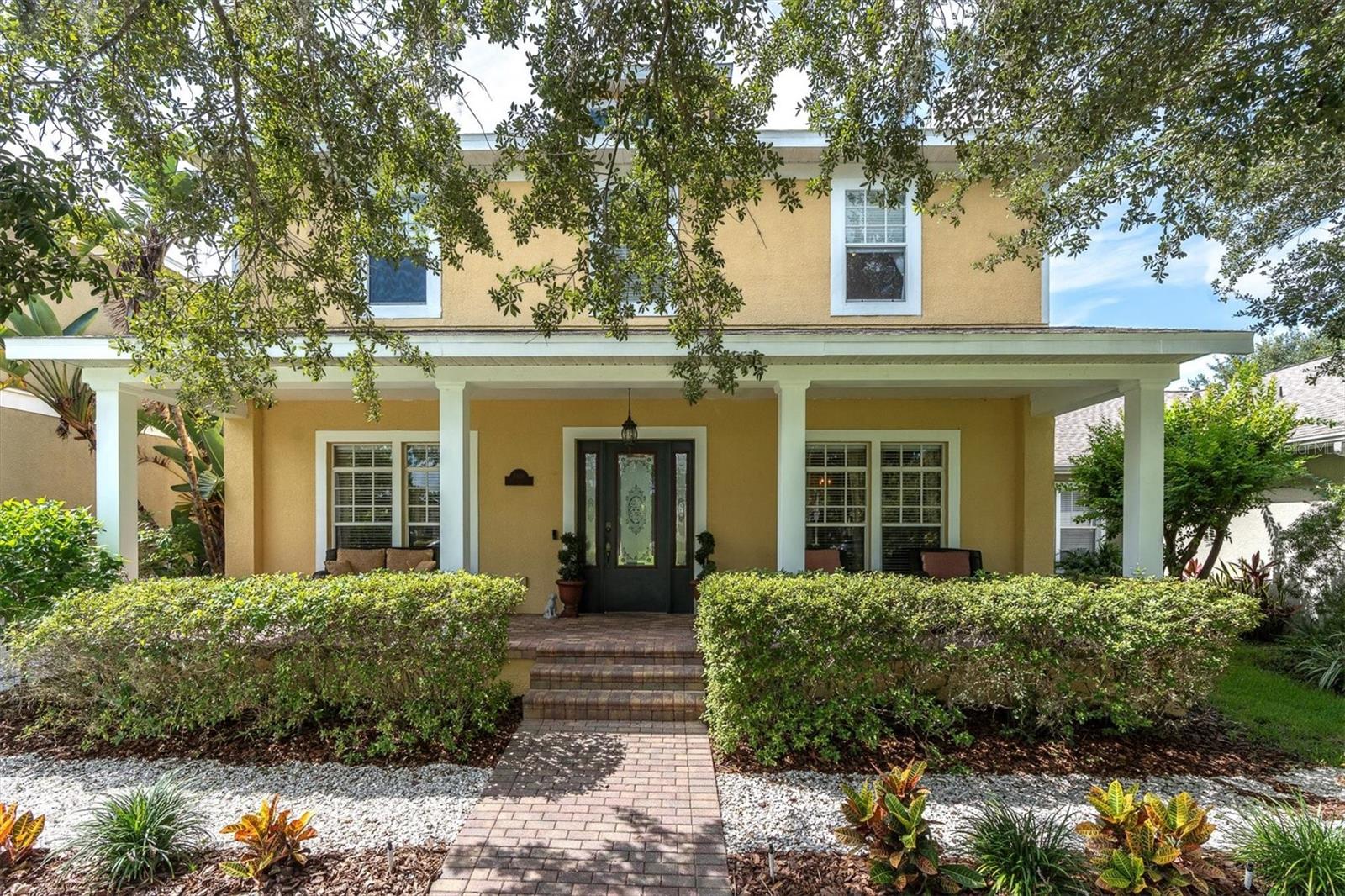 Beautiful 4BR/2.5BA home with over 3,300 sq ft in the highly desirable Longleaf community! Built in 2006, this spacious home offers a main-floor primary suite with dual walk-in closets, garden tub & separate shower. Formal living & dining rooms plus an open kitchen with island, eat-in area & views of the family room. Upstairs features a large loft—perfect for office, playroom, or media room. Interior laundry room adds convenience. Enjoy outdoor living with a screened patio, heated pool (2020), fenced yard, and large front porch with brick pavers. Sit on your front porch and look out to the nice open greenspace. Major updates include roof (2019), A/C (2021), gas water heater (2022). Longleaf offers parks, playgrounds, sports courts, walking trails, a dog park, town center, and a community pool. Zoned for top-rated schools! Move-in ready with space, upgrades & location!