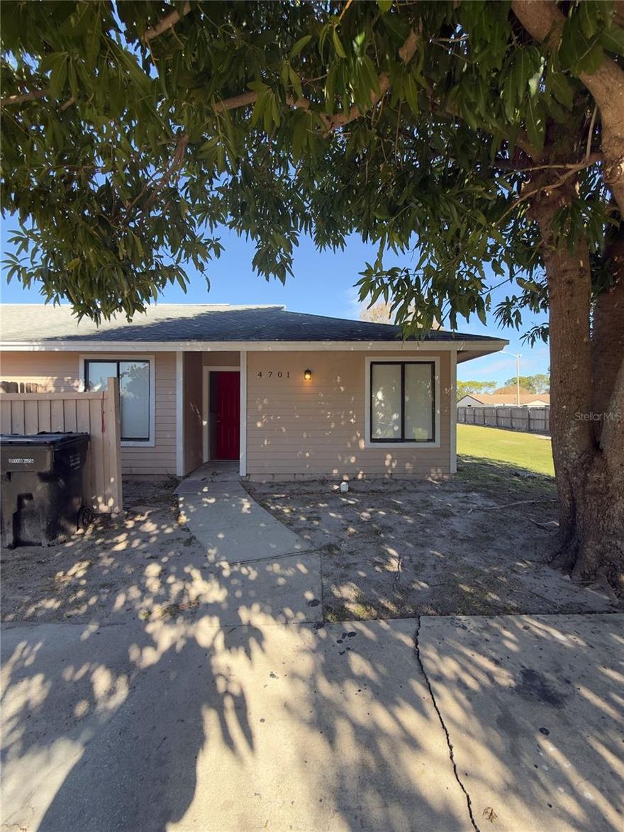 Renovated End Unit 2 bedroom 2 bath updated not carpet Villa, Section 8 okay.