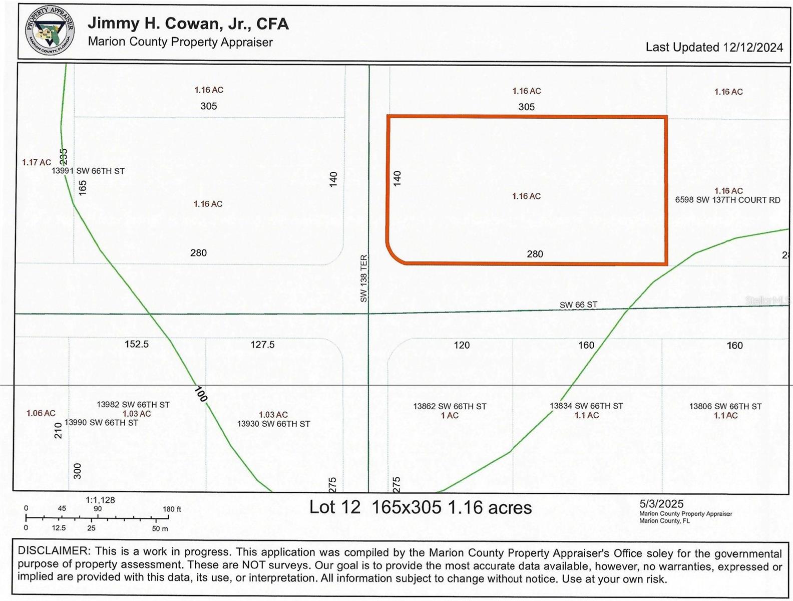 Lot 12 SW 66TH STREET