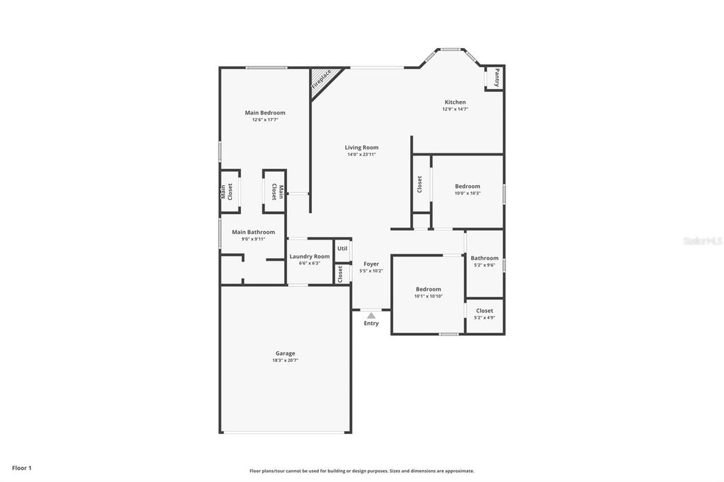 Photo of 1319 S Persimmon Avenue, Sanford, FL 32771 (MLS # O6349739)