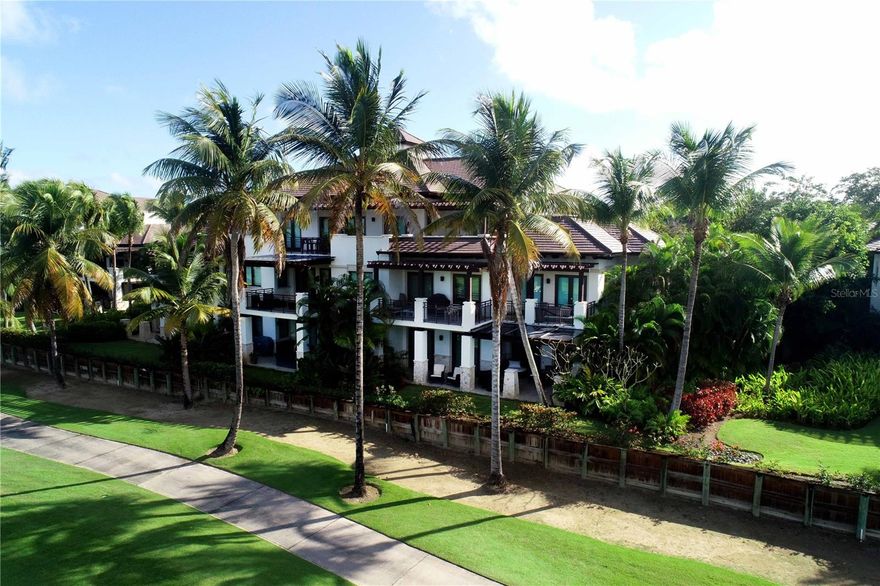 Membership Included St. Regis Bahia Beach Resort
Membership Included: Experience luxury living at its finest at St. Regis Bahia Beach Resort, where every moment is a masterpiece of elegance and natural splendor. Nestled within the pristine Las Verandas enclave, this beautiful villa is situated in the heart of the private gated community of Bahia Beach, spanning 483 acres of lush maritime forest along Puerto Rico's Northeast Coast. As the first and only Certified Gold Audubon International Signature Sanctuary in the Caribbean, the resort seamlessly integrates refined luxury with unspoiled natural beauty. Enjoy an array of amenities, including jogging trails, tennis courts, the Athletic Club Fitness Center, and the indulgent 10,000 sq.ft. Iridium Spa. The villa's corner unit boasts a spacious terrace offering breathtaking views of the challenging Robert Trent Jones, Jr 18-hole golf course, serene lakes, mangroves, palm trees, and the majestic El Yunque rainforest. Originally the showroom unit, this villa features tasteful furnishings and décor, with enhancements made by the owners, making it a truly remarkable retreat for discerning guests. Indulge in the ultimate luxury lifestyle at St. Regis Bahia Beach Resort, where every detail is crafted to perfection. Insurance $3,617.89 annually and CRIM $1,743.57 semi-annually.