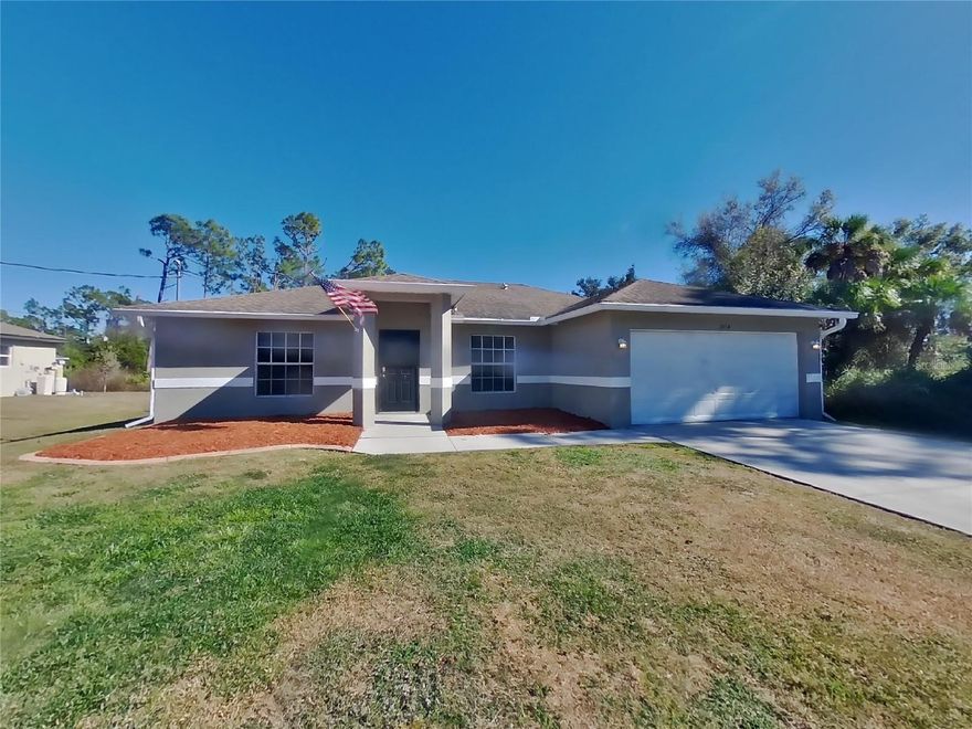 Take a look at this beautiful home, Clean and Move-In Ready, split plan featuring 3 bedrooms, 2 bathrooms, 2 car garage and approximately 1,493 heated square feet. Enjoy the freedom of a virtually maintenance free lifestyle while residing in a great community. Smart Home Tech - $21.95/mo; Washer/Dryer - $35/mo; High Speed Cable/Internet (if applicable by 3rd Party user) $55/mo; Renters insurance reqrd, Pool service (if applicable) is $150/mo, Septic System (if applicable)- $35/mo; Admin Fee - $150 after lease is generated. Applications are First Come First Serve basis. Possible Variable Rent Option – go to “Apply” on website and select Term for monthly rental options. This home is professionally managed and maintained by Owner. You deserve single family rental living at its best!