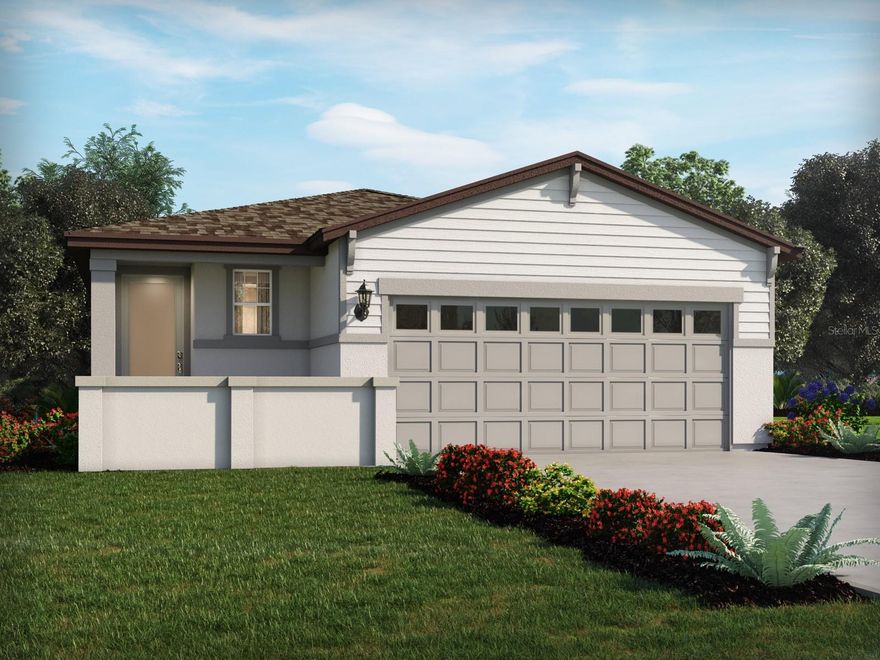 Under Construction. Brand new, energy-efficient home available by Oct 2025! Configure the flex room in the front of the home to an at home office space or hobby space. Past the foyer, the open kitchen flows to the dining space, great room and outside patio. Private primary suite offers a spacious area to relax. Now selling from the high $200s, Springs at Lake Alfred offers new single-family homes in Polk County. This community is conveniently located right off of I-4 and will feature an abundance of amenities including a pool and cabana, walking trails, a sports field, parks, and a tot lot. Right down the road, Downtown Auburndale features a beautiful city park, playground, and local eateries.  Each of our homes is built with innovative, energy-efficient features designed to help you enjoy more savings, better health, real comfort and peace of mind.
