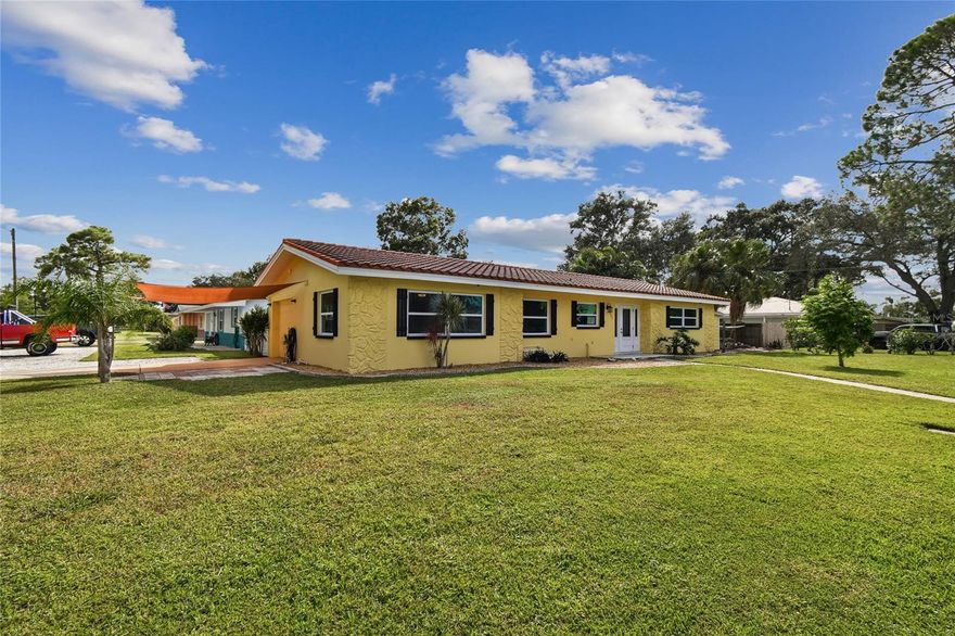 Welcome to your Florida dream home in the heart of Dunedin! This beautifully updated 3-bedroom, 2-bathroom residence offers modern comfort blended with timeless charm. Featuring gorgeous terrazzo flooring throughout, this light and bright home boasts a fully renovated, open-concept kitchen complete with an oversized island, brand-new stainless steel appliances, and sleek finishes—perfect for entertaining.
Enjoy stylishly updated bathrooms, a spacious living area, and a large screened-in lanai that’s ideal for relaxing or hosting guests. The home also features a newer tile roof and solar panels, making it energy-efficient and wallet-friendly all year long.
Nestled in the highly sought-after Dunedin Isles Country Club neighborhood, you’ll be perfectly positioned to enjoy everything this vibrant coastal community has to offer. Bring your golf cart and explore this golf cart-friendly neighborhood with ease!
Located just 1.7 miles from the Dunedin Causeway and Honeymoon Island, you’ll be steps from the scenic Pinellas Trail and just minutes to Downtown Dunedin—home to award-winning restaurants, breweries, charming shops, and a lively nightlife scene. The home is also close to beautiful beaches, marinas, and waterfront parks.
For recreation and outdoor fun, the nearby Dunedin Rec Center offers a splash park, Olympic-sized pool, pickleball courts, and more. Nature lovers will appreciate Hammock Park, a lush preserve with peaceful walking trails and incredible birdwatching opportunities.
Whether you're seeking a full-time residence or a seasonal getaway, this move-in ready home offers the perfect blend of location, lifestyle, and value in one of Florida’s most charming coastal towns. Schedule your private tour today!