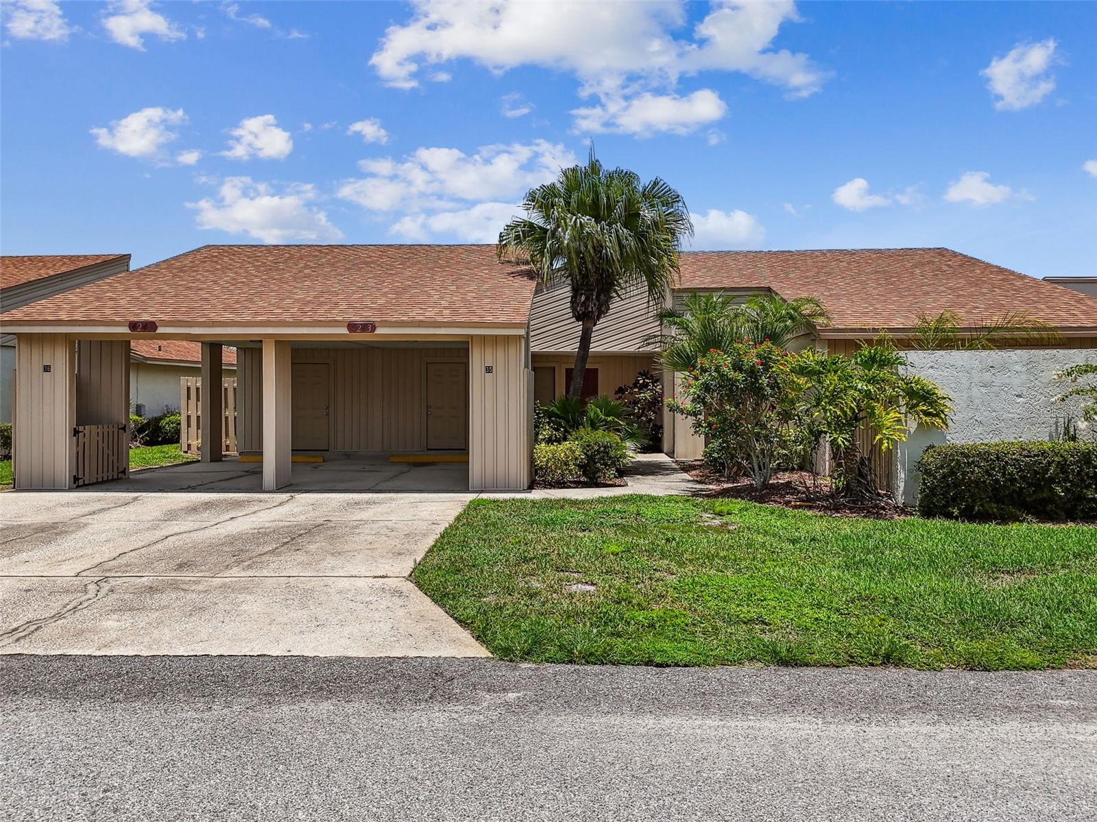 Great opportunity to own a lovely furnished condo in the Meadow Oaks neighborhood of Imperial lakes. This open plan unit has a large living and dining area with plenty of natural light from the large sliders that open to the patio. Having high-vaulted ceilings really gives the room a spacious feel. The compact kitchen opens into the living area with a breakfast peninsula. Newer Bosch dishwasher, refrigerator, some upgraded plumbing, kitchen lighting plus new AC and roof in 2023 add to the desirability of this unit. The two good-sized bedrooms are located off the hallway as well as the second bathroom. The master bathroom is en suite with a full tub. This quiet community offers a lovely, heated community pool with cabana. In addition, a recently renovated community gathering room with kitchen for the use of the residents. The grounds, garbage pick-up (2 x a week) exterior maintenance including roof are all included in the monthly fee as well as high speed internet and full cable package. Make an appointment today for carefree living.
