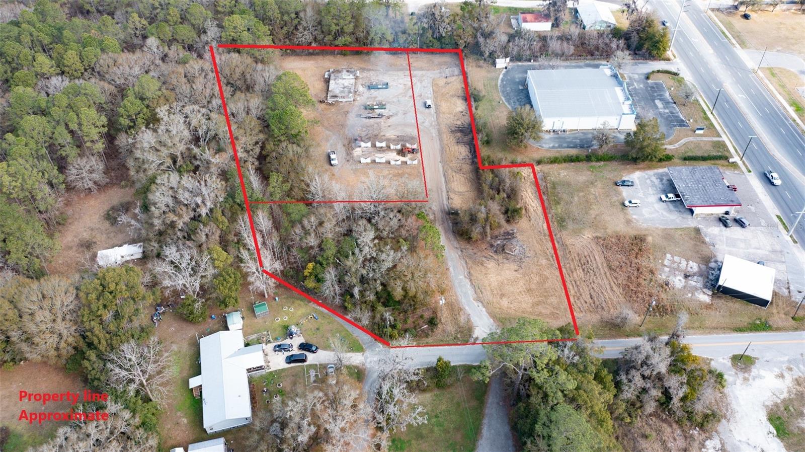 2 LOTS - 1 SALE! Seller is selling parcels 02428-0-00200 and 02428-0-00102. When entering the property, this lot is zoned B3 Commercial Hwy (you can do pretty much anything with it), the second lot is zoned R1D Single Family/Mobile Homes. The second lot can more than likely be re-zoned to B3 Commercial Hwy but not the other way around. These parcels are located within Starke City Limits. Seller believes there is power and water on the property.