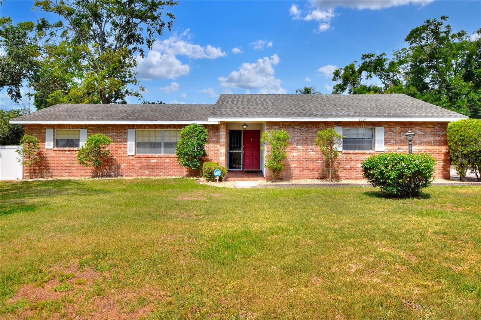 This charming 4-bedroom, 2-bathroom pool home is located in the heart of South Lakeland, providing easy access to everything the area has to offer. Built in the 1970s, the home boasts character and warmth, with an oversized attached garage, one-car carport, and a shed that is wired for electricity, providing ample storage space and versatility. The property has recently been updated with a new pool pump, water heater, and a newly screened pool cage, ensuring that you'll be able to enjoy the backyard oasis for years to come. While the kitchen and bathrooms haven't been recently updated, they are well-maintained and in good condition, offering the new owners a chance to customize and modernize to their liking. With no HOA fees to worry about, you'll have the freedom to make this home truly your own. Conveniently located near medical facilities, shopping, restaurants, the Polk Parkway, and much more, this home offers a perfect combination of tranquility and convenience. The mature landscaping provides a peaceful and private atmosphere, making this a perfect retreat from the hustle and bustle of everyday life. This is a rare opportunity to own a comfortable and charming family home in a prime location. Roof will be replaced prior to closing. Don't miss out!
