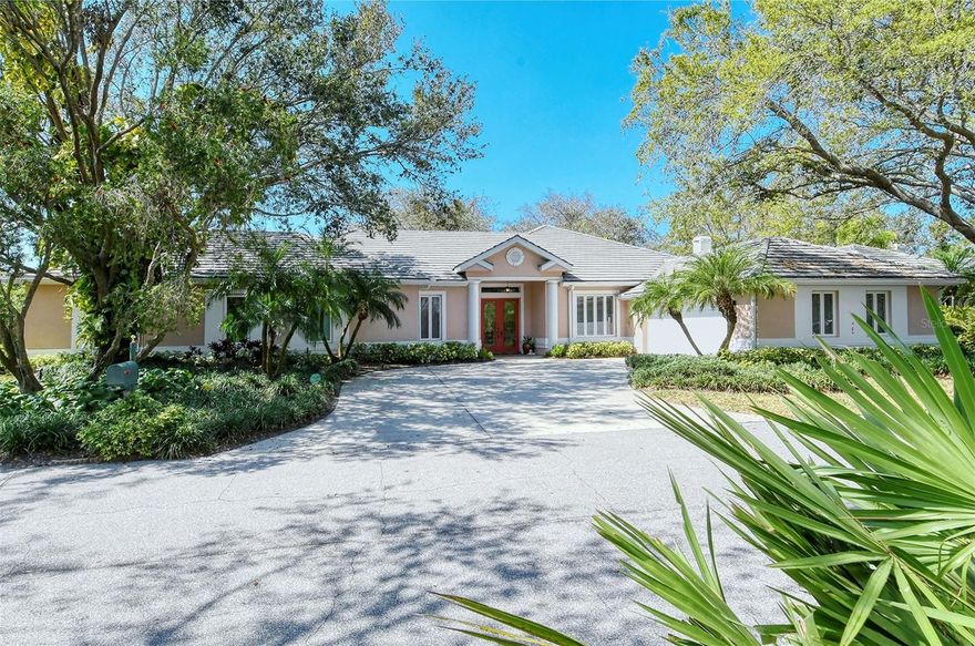 Beautifully appointed and updated luxury end unit condo in the newest and last to be built Meridian building. This end unit shares the elevator with only six other end units plus only steps away from and overlooks the resort-style pool, covered kitchen gazebo and grill.
With just under 2700 square feet, three bedrooms, three full baths (each bedroom en suite) a spacious kitchen with a breakfast area, a private full bar for ease in entertaining, a dining area and a large screened, private balcony add to the coveted lifestyle all enjoy with no maintenance. The kitchen is a cook’s dream and has custom granite, stainless appliances (Bosch dishwasher, Bosch Induction cooktop and Bosch french door oven) an oversized Kohler sink with touch fixture and water filter, combination microwave and convection oven, under counter lighting and custom cabinetry with most lowers being drawers for easy access and abundant storage. The separate private bar, with Blanco bar sink, is perfectly situated off the kitchen, features a wine and beverage cooler and built in wood and glass cabinetry for crystal storage. Plus 2 floor to ceiling cabinets for additional storage. Handsome wood floors grace most of the living areas including the primary suite, which has expansive built in custom closets, one specified to hold 50 pairs of shoes. The primary bath has a unique tri-fold mirror, over large vanity, similar to a retail dressing room. The two additional guest suites are separate from the main living areas offering privacy. Custom plantation shutters are throughout, and every window and door has hurricane impact glass. New Trane HVAC installed two years ago. Peace of mind security with 24/7 guarded gate entry, coded building access, coded private elevators that open to your private foyer, and the lifestyle The Oaks Country Club offers is unparalleled. With two championship 18 hole golf courses, 12 HarTru lighted tennis courts, regulation croquet, pickleball, dining and year round social activities for all it is the perfect place to enjoy all Sarasota has to offer. Membership is required. Fifteen minutes to beautiful beaches, and downtown Sarasota and Venice shopping and arts is minutes away.