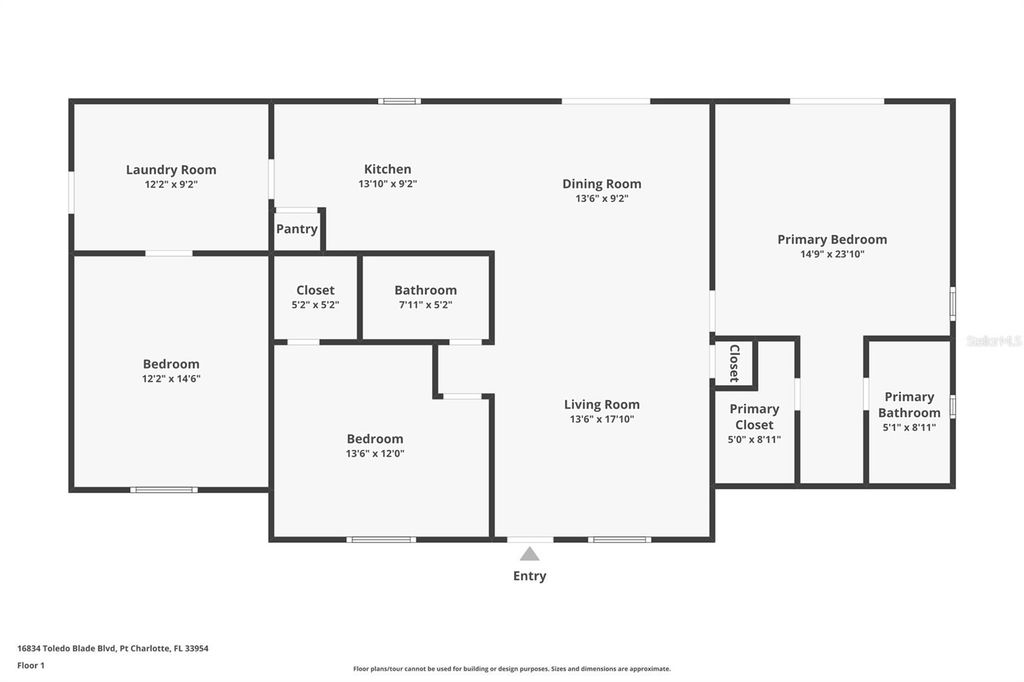 Photo of 16834 Toledo Blade Boulevard, Port Charlotte, FL 33954 (MLS # A4654324)