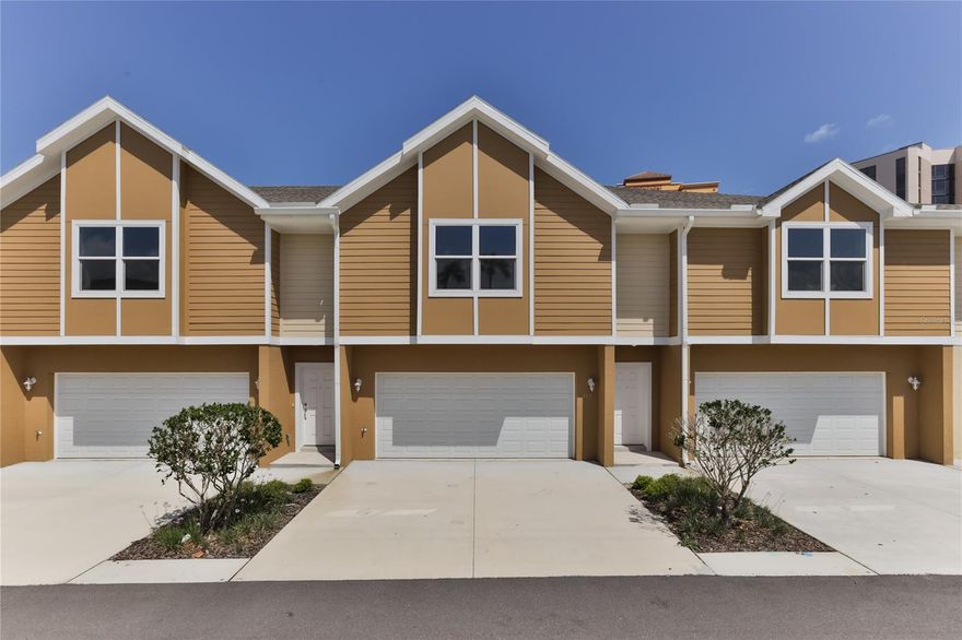 Enjoy beach-town living in this brand new town home with WEEKLY RENTALS ALLOWED. Over 2,000 square feet of living space directly across from the World's Most Famous Beach. Very creative, bright and open floor plan for entertaining after a long day at the beach. 2 bedrooms are down for privacy. Open living area and Master are up to take advantage of the views. This 3-bedroom, 2 Â½ bath home has granite counter tops throughout, huge master suite and generously-sized guest bedrooms. Inside laundry, plus a 2-car garage to store all your beach toys. Located in the heart of Daytona Beach Shores, you'll have the convenience of a par-3 golf course just steps from your front door, as well as dining, restaurants and groceries. NOTE: OTHER FLOOR PLANS AVAILABLE.

Just a 15-minute drive to the historic Ponce De Leon Lighthouse and Museum.

Take advantage of this maintenance-free lifestyle while you enjoy all that this beautiful area has to offer. Perfect for a permanent home, part-time vacation home or a rental investment.

Daytona Beach Shores' motto is ''Life is Better Here''. And it definitely is! See Floor Plan under Documents section. ;Water: City