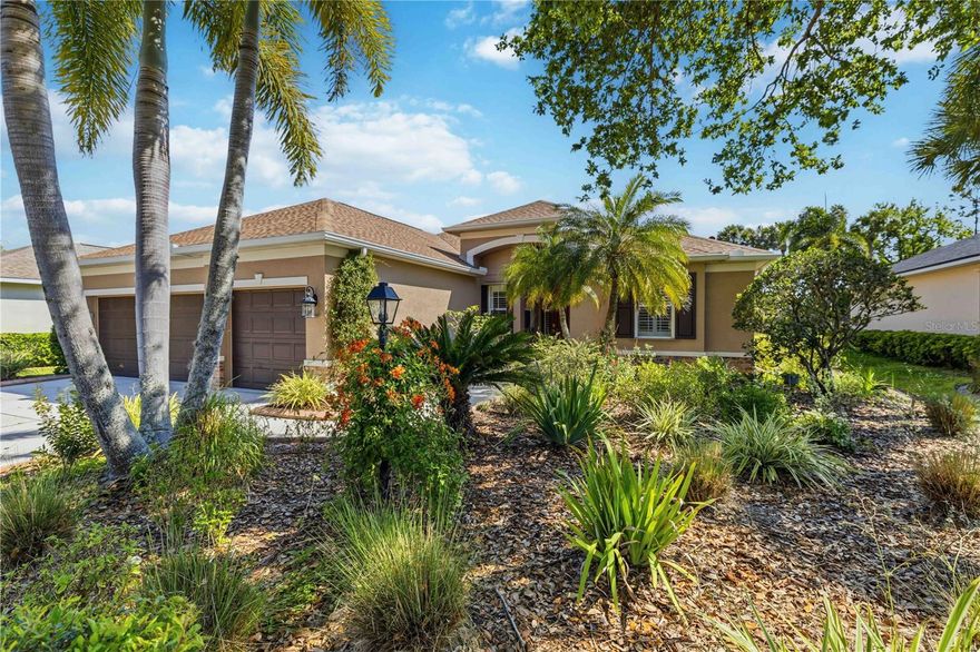 Once through the gates of University Place, residents often say it feels like arriving at a private resort, complete with exceptional amenities, shaded streets, and a sense of peace and privacy throughout the community. Two separate recreation areas offer pools, fitness and gathering spaces, walking trails, and quiet streets ideal for biking or evening strolls. ROOF replaced in 2025...This beautifully appointed 2,314-square-foot home features four bedrooms and three bathrooms and is designed for comfortable Florida living. The property showcases a stunning in ground pool with most-desirable southern rear exposure, surrounded by an expansive pavered patio and an exceptionally private backyard. Recent updates include fresh interior paint throughout the home. The light-filled interior highlights a stylish kitchen with granite countertops and stainless steel appliances, creating an inviting space for everyday living and entertaining. Florida-friendly landscaping surrounds the home and requires no additional irrigation or watering. While the home itself may make you never want to leave.  Home also features a remote kevlar hurricane screen on lanai and an impact sliding window in primary suite. University Place is ideally located just minutes by bike, walk, or car to UTC Mall, shopping, dining, entertainment, Fresh Market, Detweiler’s, Whole Foods, Benderson Park, I-75, Siesta Key, Longboat Key, and downtown Sarasota and Bradenton.  Total tax bill including CDD and Fire District is $7,590.06 for 2025.