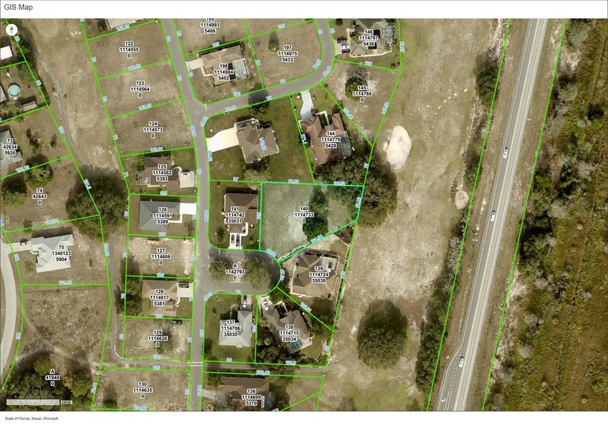 Lot in Whispering Oaks Estates.  Low Annual HOA Dues.  .40 Acre lot in cul-de-sac, cleared, ideal location for easy commute to Tampa, Orlando and Ocala areas.  Great community!