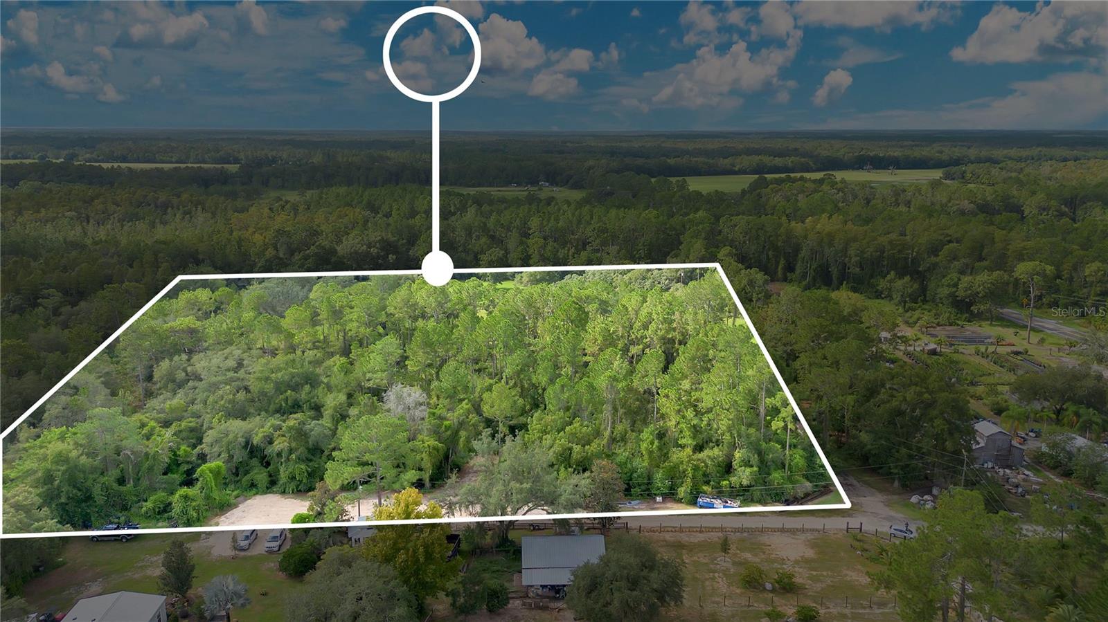 Great deal for 5 acres in South Lake County. This property is located 30 minutes from Disney and the theme parks. There is a lot of development going on in the area. Currently zoned residential, if you are looking for peaceful country living with no HOA this is the lot for you.