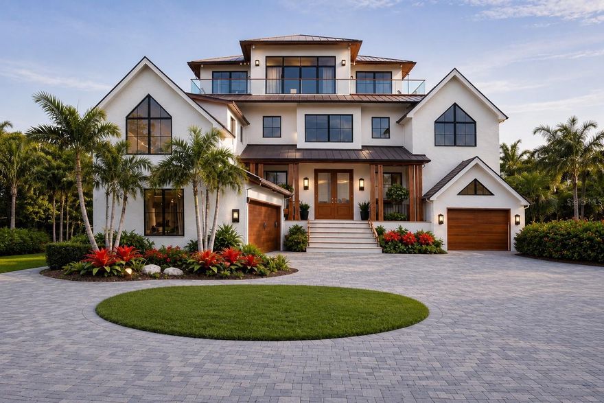 Pre-Construction. To be built. Brought to you by Noah Thomas Builders, experience the pinnacle of coastal luxury in this custom residence, perfectly positioned near St. Armands Circle and the white sand shores of Lido Key Beach. Designed to embody elevated coastal living, the residence welcomes you with soaring ceilings, expansive open living spaces, custom architectural details, and a warm modern coastal aesthetic throughout. Thoughtfully curated for both everyday comfort and upscale entertaining, every space blends timeless design with effortless functionality. The chef’s kitchen is a true showpiece featuring premium appliances, custom cabinetry and oversized island with quartz countertops. The luxurious primary suite offers a private retreat complete with a spa-inspired bath, walk in closets, private balcony access, and serene coastal ambiance. Spacious guest suites provide comfort and privacy, while additional flex spaces create the perfect setting for a home office, media room or fitness studio. Outdoor living is equally impressive with a resort-style pool and spa, expansive covered lanai, tropical landscaping, and areas designed to embrace the Florida lifestyle year-round. Built to modern coastal standards, the home features elevated FEMA-rated construction, impact windows and doors, elevator access, and exceptional craftsmanship throughout. Located just minutes from boutique shopping, award-winning dining, marinas, downtown Sarasota, and some of the Gulf Coast’s most beautiful beaches, this is a rare opportunity to own luxury new construction in one of Sarasota’s most sought-after coastal communities. Whether as a primary residence or seasonal retreat, this home represents the very best of modern coastal living near St. Armands Circle. Finishes, materials, and specifications may change during the build process. Pricing, availability, and final details subject to adjustment prior to completion.