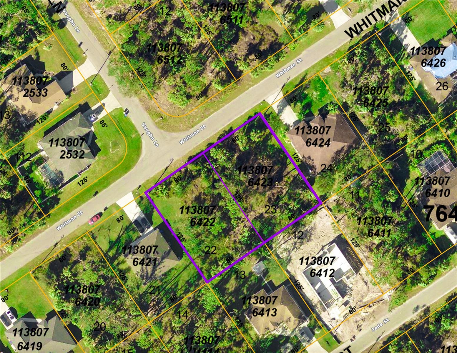 This is a fantastic opportunity to own a piece of land in Paradise! TWO adjacent lots are available - Lots 22 & 23 can be purchased separately for $24,500 or together for a discounted rate of $46,000. Two lots Featuring 160' of combined road Frontage. There is ample space & privacy to build your Florida dream home in this peaceful residential neighborhood. Welcome to North Port, a thriving city on Florida's Southwest Gulf Coast. Life in North Port offers residents a wide variety of year-round activities and many options for entertainment, dining, shopping & sports. Just a short drive to the Atlanta Braves spring training Stadium, Warm Mineral Springs Park & several picturesque & relaxing Gulf Beaches. Swim at Manasota Key Beach, Venice Beach, Casperson Beach& Englewood Beach. Launch your boat for a day on the water or enjoy fishing at several nearby spots. Or you can choose from dozens of golfing & tennis options. Enjoy convenient travel access - located close to both I-75 and US-41. These homesites are also near several airports, including Sarasota-Bradenton, Punta Gorda & Ft. Myers. More good news - these lots are not located in a Flood Area! No CDD or HOA fees are required. Life is always good in North Port!