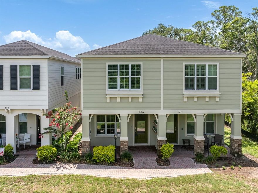 Fully updated and move-in ready 3-bedroom, 2.5-bath townhome in highly desirable Hayes Park Village. Built in 2016, this home offers modern finishes throughout, including luxury plank vinyl flooring, updated bathrooms, granite countertops, stainless steel appliances, and wood cabinetry. Crown molding adds an elegant touch to the downstairs living area, while modern lighting and ceiling fans are featured in every room. The kitchen includes a walk-in pantry conveniently tucked under the stairs. A spacious half bathroom is also located on the main level for added convenience. Upstairs, the primary suite offers a tray ceiling, beautifully updated bath, and two walk-in closets. The attached 1-car garage has been upgraded with epoxy speckled flooring for a clean, finished look. Relax and enjoy peaceful pond views from your covered front porch. Ideally located close to parks, schools, shopping, dining, beaches, and major commuter routes . This home is also for sale .  Owner may consider a lease with option to purchase.   Link to apply ---> https://apply.link/3hwe2Aw