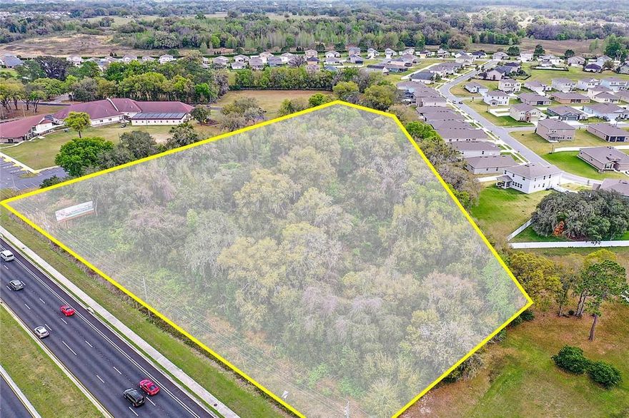 5.87+/- Acres on SW Hwy 200 / SW College Rd in Ocala on one of the busiest Retail Hospitality corridors in Marion County - Directly across from Ocala BMW - 500+/- Ft of Highway frontage, City Utilities run directly in front of property. Property also has an income producing billboard. Zoned B4 Commercial, 40,837 FDOT Avg Trips per Day. Great opportunity in the Thoroughbred Capitol of the World, minutes to the new World Equestrian Center & Multi-Purpose Event Complex, an hour to Orlando or Tampa and a short drive to The Villages, I-75, Florida's Turnpike, US Hwy 441/27. All information is believed accurate and correct but not guaranteed or warranted and subject to change without notice.