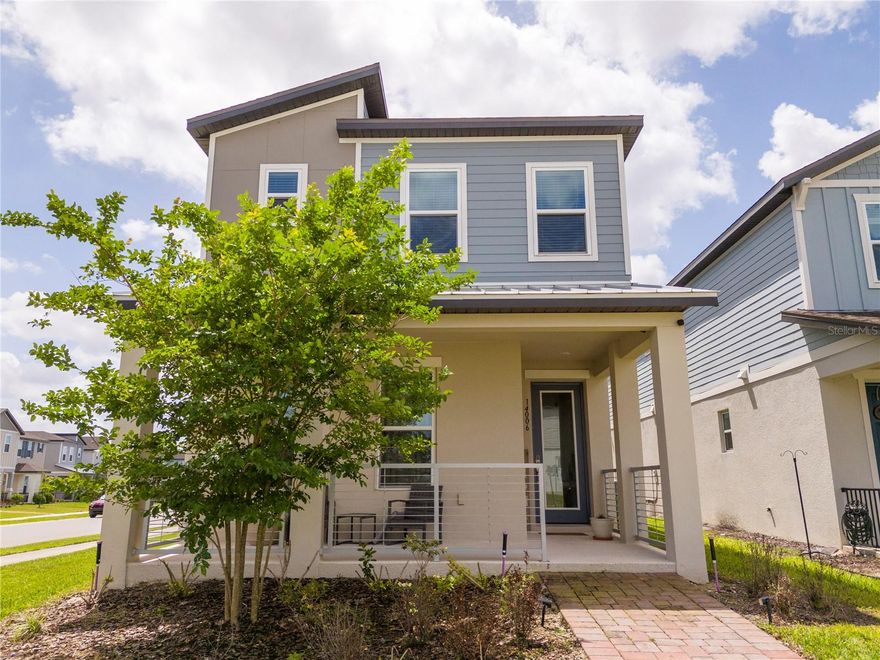 Stunning Corner Lot Home  
Welcome to this beautifully designed, home situated on a desirable corner lot in the sought-after Highland Ridge community in Winter Garden, FL. Built by Meritage Homes, this residence offers the perfect blend of modern style, comfort, and energy efficiency.

The open-concept first floor features a spacious great room and dining area that flow seamlessly together, creating an ideal space for entertaining and everyday living. The gourmet kitchen is the heart of the home, complete with a large island overlooking the main living areas and patio—perfect for gatherings with family and friends.

Upstairs, the private primary suite offers a relaxing retreat with an oversized walk-in closet, dual vanities, and a sleek walk-in shower. Thoughtfully designed throughout, the home showcases professionally curated finishes, including elegant granite or quartz countertops and stylish tile flooring.

Additional highlights include a detached two-car garage, ample natural light, and smart, energy-efficient features designed to provide long-term savings, improved comfort, and healthier living.

Located in a vibrant community with top-rated schools and convenient access to major employment centers, shopping, and dining, this home truly offers the best of modern Florida living.

Furnishings may be negotiable, offering a convenient, move-in-ready opportunity for buyers.