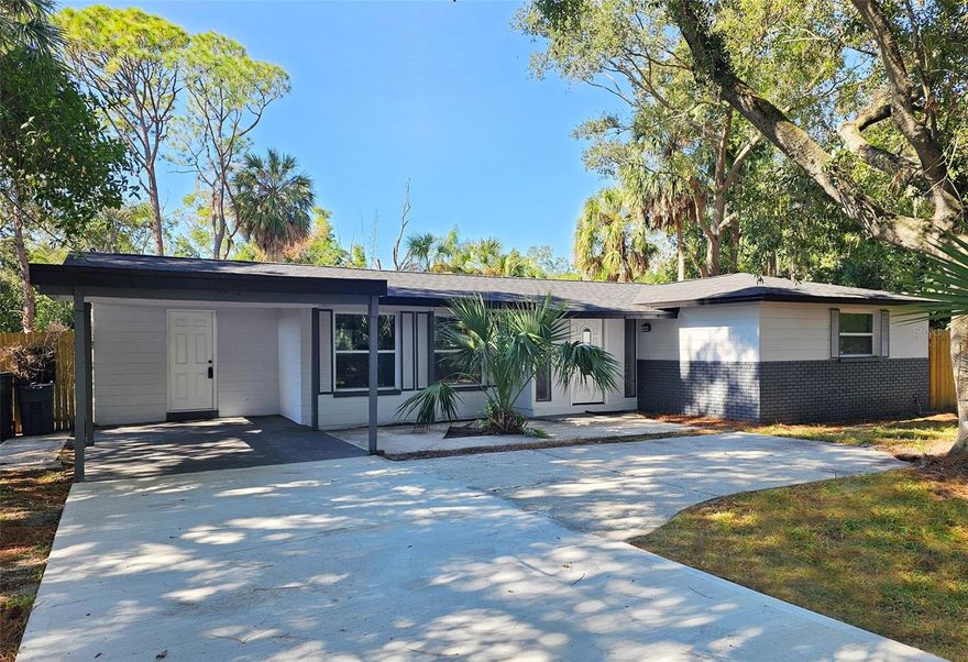 Welcome to your dream home! This beautiful property boasts three spacious bedrooms and two bathrooms, perfect for families or those seeking extra space. Freshly painted inside and out, the home shines with a welcoming appeal . Step inside to discover a bright, airy living space featuring brand-new vinyl flooring . the kitchen complete with fresh cabinets that have plenty of storage and style. Roof 2025. Located close to everything you need—shopping, dining, parks, and schools—this home combines comfort and convenience in a beautiful neighborhood. Don’t miss the chance to make this charming property your own!
