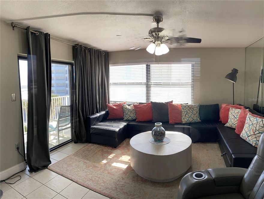 Direct ocean front - 2 bedroom, 2 full baths, wrap around balcony. This is a vacation rental completely furnished. Call Ocean Reef Villa to verify pricing and availability. 386-426-5684. Weekly rate: 1400.00 Monthly rate: 4200.00