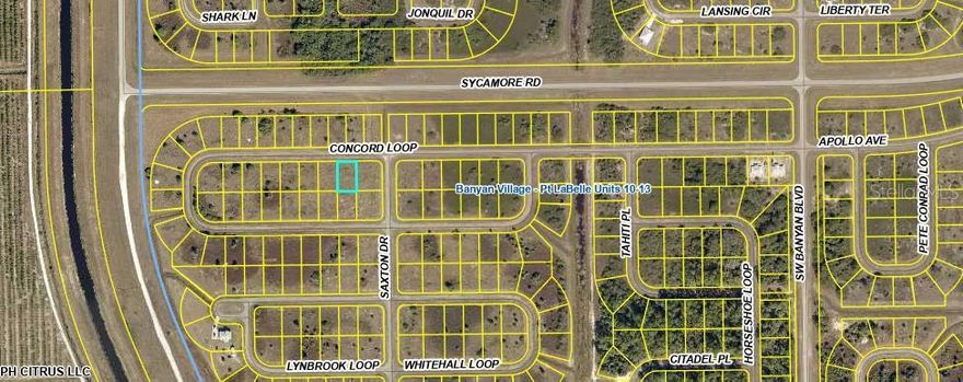 A very nice southern rear exposure lot in a lightly developing area of Banyon Village. Enjoy the beauty and peacefulness of Labelle.