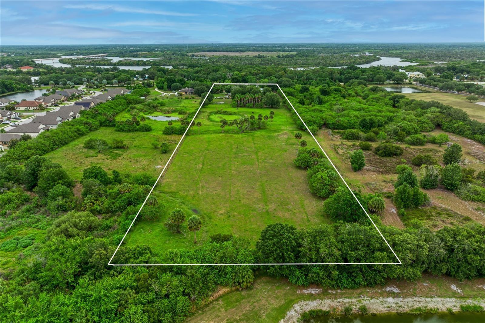 IMPROVED LAND!!!!Rare opportunity to own 8 acres in the rapidly growing area of Manatee County! Perfect piece of land for growing families to build their dream home, or developers to envision the lot! UTILITY HOOKUPS! Currently zoned PDR; future land use UF-3. Developers, this is a prime location for a new community or apartment complex! Manatee river is right across the street making it a great view for a tall building! Not too many trees on the property- not much excavation needed! Small pond. Just 30 minutes from Sarasota County which is ranked #2 of best school districts in Florida and only 35 minutes from Anna Maria Island! Small Single-Family home and small barn included. The house on the property is 2bed 1bath, 888sqft.
