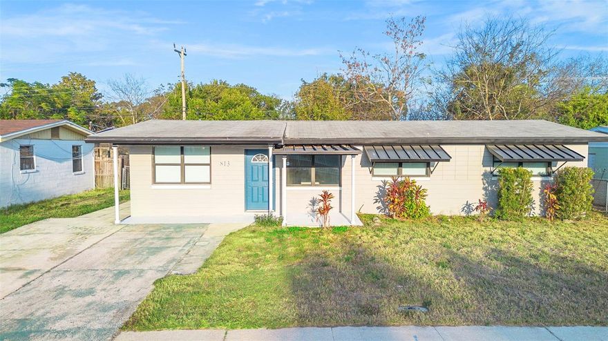 One or more photo(s) has been virtually staged. Discover a refreshed and inviting 4-bedroom, 2-bath concrete-block home in the heart of Daytona Beach—perfect for both owner-occupants seeking value and investors looking for a strong rental performer. This thoughtfully updated home features a modern split bedroom layout, granite countertops in the kitchen and baths, stainless-steel appliances, and an interior that has just been professionally repainted. New carpet adds comfort to the bedrooms, while durable tile flooring flows through the main living spaces for easy day-to-day upkeep.

The home includes a versatile 4th bedroom and bath, ideal for multigenerational living, a private guest suite, or added rental flexibility. The refreshed landscaping enhances curb appeal, and the expansive rear patio in the back offers room to relax, play, or entertain. A powered 10×20 shed provides valuable storage or hobby space, and the fully fenced backyard gives you privacy and a place to spread out.

Recent improvements include fresh paint inside and out, new carpet, updated lighting, cleaned-up landscaping, and general maintenance to ensure move-in readiness. With solid block construction, an updated roof, newer windows, and upgraded cabinetry/stone surfaces, this home offers both comfort and peace of mind.

Area Features & Neighborhood Amenities

Located in west Daytona Beach, you’re minutes from:
 
• Beaches and Intracoastal River
• Volusia Mall and major shopping corridors
• AdventHealth, Halifax Hospital, and city services
• Embry Riddle, Daytona State and UCF
• Local parks, recreation centers, and public transportation
• A quick drive to Daytona Beach, dining, entertainment, and coastal attractions

This area continues to see strong rental demand, rising renovation activity, and convenient access to Nova Rd, International Speedway Blvd, I-4 and I-95—making it a compelling choice for both primary residents and investors.

A refreshed, move-in-ready home with flexible living options in a central Daytona location—schedule your showing today.