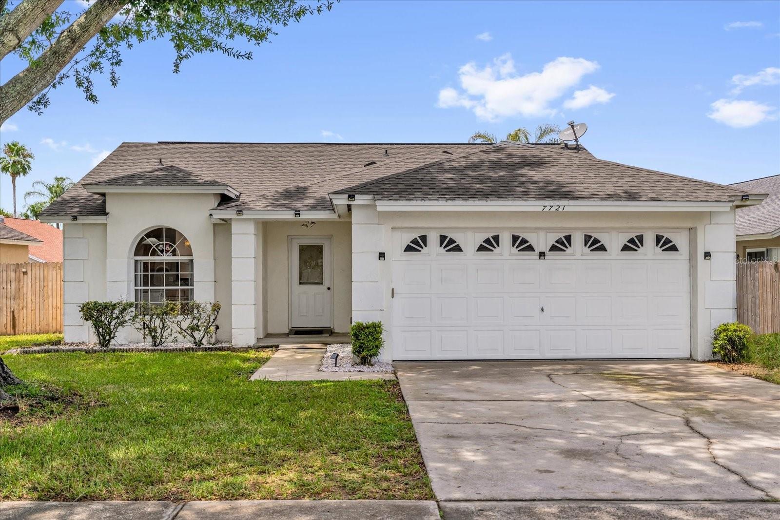 Private Pool Home with No HOA! ROOF 2022, AC 2021. This beautifully maintained 3-bedroom, 2-bath home is ready for its next chapter. From the moment you walk in, you’ll feel the open, airy vibe of the high ceilings and spacious floor plan, perfectly designed for both everyday living and effortless entertaining. The heart of the home flows seamlessly from the living area to the kitchen and dining spaces, all enhanced by durable, stylish BRAND NEW vinyl flooring throughout. Your private owner’s suite is a retreat of its own, featuring a spa-like bathroom with a soaking tub, a separate walk-in shower, and plenty of room to unwind. Step outside to your personal paradise — a screen-enclosed in ground pool and spa with no rear neighbors, creating the perfect setting for year-round relaxation and Florida sunshine. With no HOA, you have the freedom to truly make this home your own. Lovingly cared for and full of potential, this property is a rare find in one of Kissimmee's most convenient locations. Don’t wait — opportunities like this don’t come around often. Private. Spacious. Your Kissimmee pool home awaits!