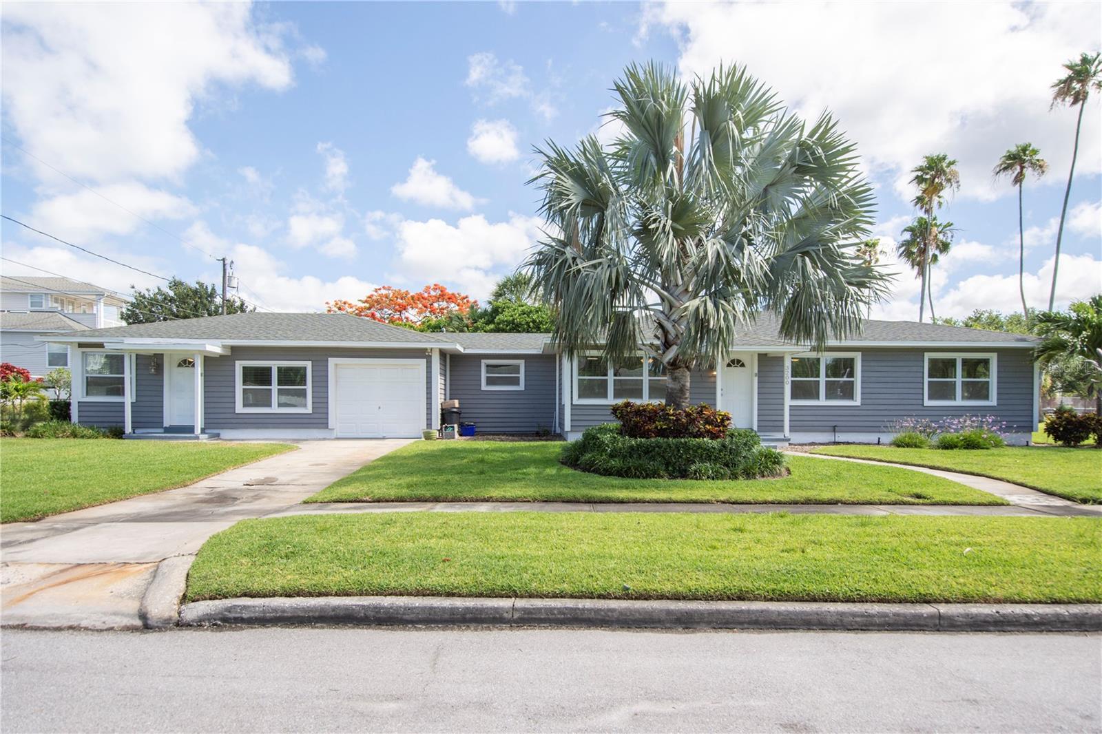 **ANNUAL RENTAL** Available starting July 1, 2025. This unfurnished quaint 1/1 home has everything you need to enjoy your FL staycation!!! Walking distance to the beaches and just a short drive to Downtown St. Pete, Tampa, Sarasota, and more. This property features an eat-in kitchen, a large amount of storage space, the roomy bedroom has a large closet and plenty of natural light. Property also features shared garage/laundry and a beautiful backyard seating area perfect for soaking in the sunshine. Call today for bookings!! All measurements should be verified by tenant.