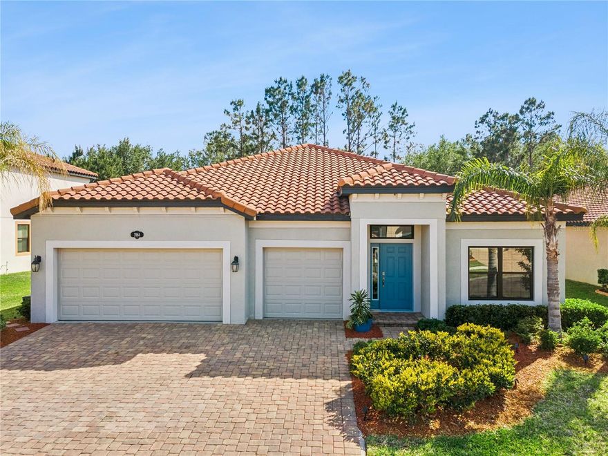 Experience elevated living in the exclusive, gated community of TerraLargo. Perfectly positioned just before a private cul-de-sac, this impeccably maintained residence—less than eight years old—offers a seamless blend of sophistication, comfort, and modern design.

This exceptional home features 4 bedrooms, 3 full baths, and a spacious 3-car garage, all thoughtfully arranged within a bright, open-concept, split-bedroom floor plan. Designed with both elegance and versatility in mind, the secondary suite offers private bath access with a zero-entry shower—ideal for guests, multigenerational living, or refined accessibility.

At the heart of the home, the gourmet kitchen impresses with gleaming granite countertops, custom cabinetry, pendant lighting, and an inviting breakfast nook, complemented by a formal dining space—perfect for effortless entertaining. Natural light pours through expansive windows, enhancing the home’s airy, upscale ambiance.

The primary suite is a private retreat, complete with generous proportions and dual closets, offering both comfort and style.

Step outside to your own resort-style sanctuary: a screened lanai overlooking a sparkling heated pool, surrounded by a fully fenced yard and lush, manicured landscaping—creating the ultimate setting for relaxation and entertaining.

Residents of TerraLargo enjoy an unparalleled lifestyle with access to premier amenities, including a grand clubhouse, state-of-the-art fitness center, resort-style pool with lap lanes, fishing pier, playground, and courts for pickleball, tennis, and basketball. HOA includes cable and internet for added convenience.

Ideally located near upscale shopping, dining, and major thoroughfares, and just moments from Bonnet Springs Park, this home offers the perfect balance of luxury, privacy, and accessibility.

This is more than a home—it’s a lifestyle. A rare opportunity not to be missed!!