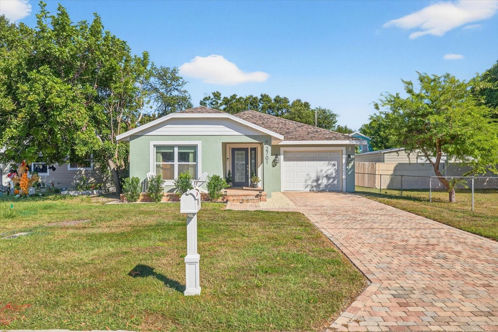 BEAUTIFUL home in quiet north St. Petersburg neighborhood!! This cozy 3 bed 2 bath is move in ready, and has great potential for a backyard pool. Conveniently located under 10 minutes from the popular downtown St. Petersburg Beach drive area. The kitchen includes Frigidaire stainless steel appliances (refrigerator, range, microwave, and dishwasher) as well as solid wood cabinetry. The majority of the home has luxury tile flooring throughout and counters are all solid granite. Schedule a showing while this home is still available!