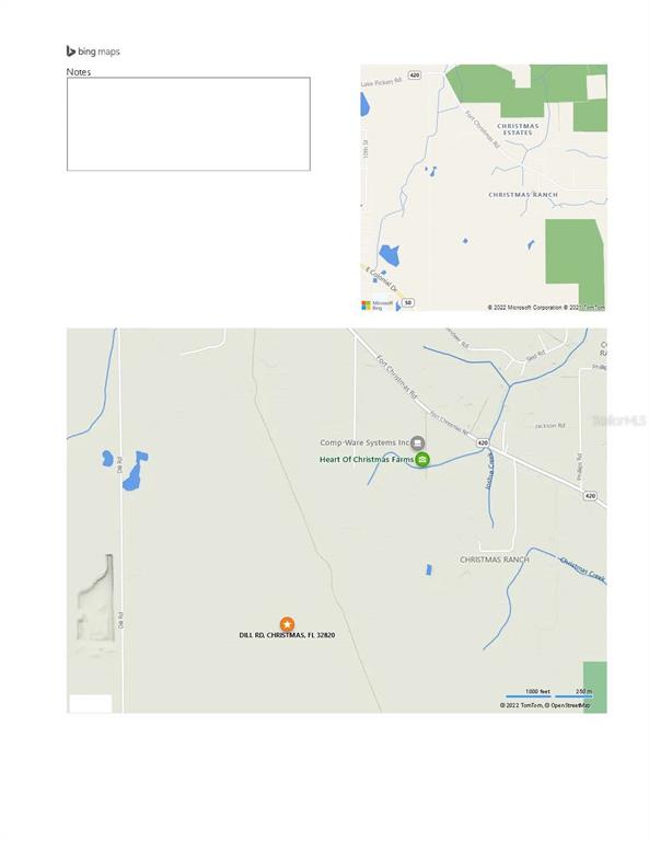 ORANGE COUNTY ACRES UNREC PLAT - Land