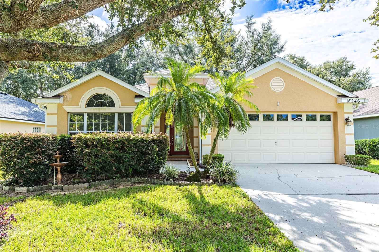 Beautiful 3BR/2BA Home in Gated Mission Park – Mature Landscaping, Garden Retreat & Screened Lanai
Meticulously maintained 3-bedroom, 2-bathroom home located in the desirable gated community of Mission Park in Clermont. This move-in ready home features vaulted ceilings and tile flooring throughout the main living areas, with a combination of wood and laminate flooring in the bedrooms. The split floor plan offers added privacy, and the open-concept living and dining area is filled with natural light.
The modern kitchen boasts granite countertops, stainless steel appliances, and a convenient dinette just off the kitchen—perfect for casual meals or morning coffee. The kitchen flows seamlessly into the family room, creating an ideal space for entertaining or relaxing.
Enjoy Florida living at its finest in the screened-in lanai overlooking a beautifully landscaped garden with mature trees and a charming swing for two—perfect for unwinding at any time of day.
The spacious primary suite features a large en-suite bathroom and a walk-in closet. Two additional bedrooms are generously sized and share a full bath.
Recent Updates & Features:
New Roof (2024)
AC and Water Heater (2018)
Vaulted ceilings
Split bedroom layout
Tile, wood, and laminate flooring throughout
Low HOA ($195.92/quarter) includes access to community amenities:
Gated entry
Pool
Playground
Basketball court
Park & green spaces
Prime location just 20 minutes from Disney and other theme parks, 10 minutes from Lake Louisa State Park, and under 30 minutes to Downtown Clermont’s shops, restaurants, and farmers markets. Also close to NTS and Olympus training facilities—ideal for athletes and fitness enthusiasts.
Perfect as a primary residence, vacation home, or short-term rental investment (Airbnb/VRBO approved). "Vacation rentals may be subject to future HOA restrictions. While vacation rentals are currently allowed, the HOA has indicated that changes to the rules are under consideration. No final decisions or specifics have been provided at this time. Buyers are advised to contact the HOA directly and conduct their own due diligence regarding current and potential rental restrictions."