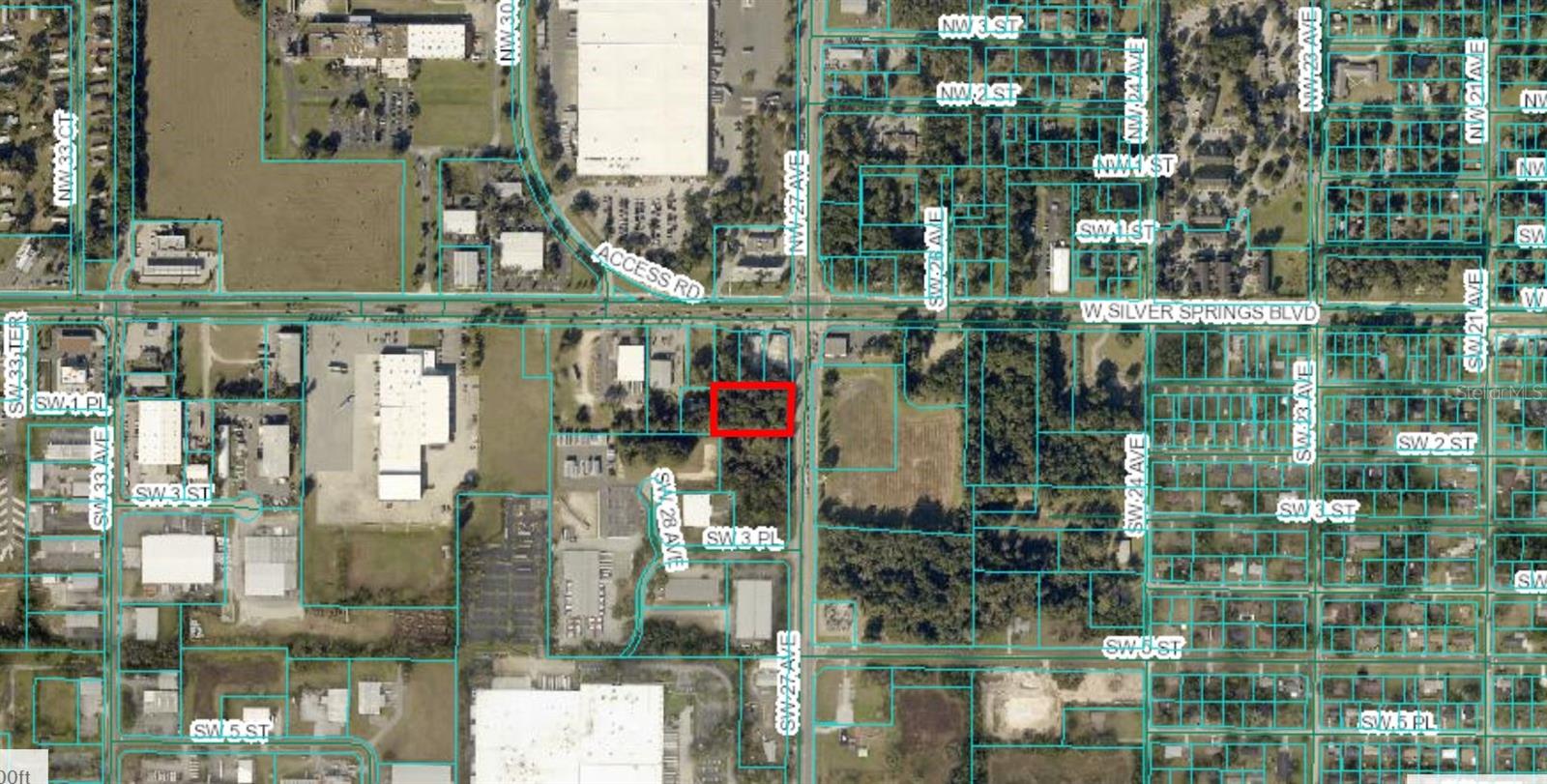 Good business location next to UPS and IMECA Lumber & Hardware. 180' of Frontage on SW 27th Ave. Zoned B-2 Community Business and is adjacent to B-4 and M-1 uses for a possible zoning change. All public utilties are on site. ADTC: 24,400