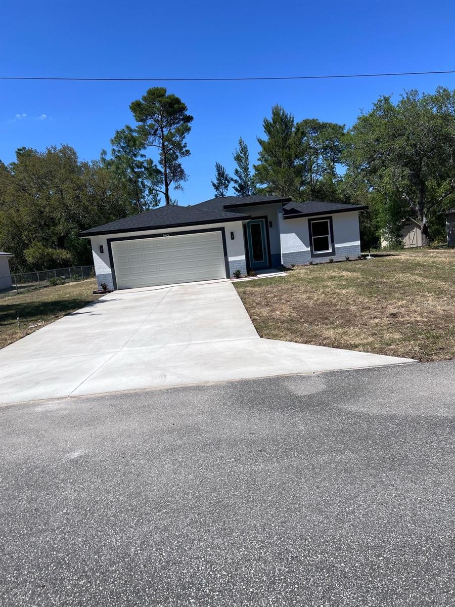 Be the first to enjoy this beautiful brand-new 3-bedroom, 2-bathroom home for rent in the peaceful and growing community of Citrus Springs. This spacious rental features a modern layout, neutral finishes, and comfortable living areas that suit everyday life. A large backyard and a 2-car garage add to its functionality and charm.
Conveniently located near parks, schools, shopping, and golf courses, with easy access to US-41 and just minutes from Crystal River and Ocala. Now available for immediate move-in—don’t miss your chance to live in a fresh, well-located home!