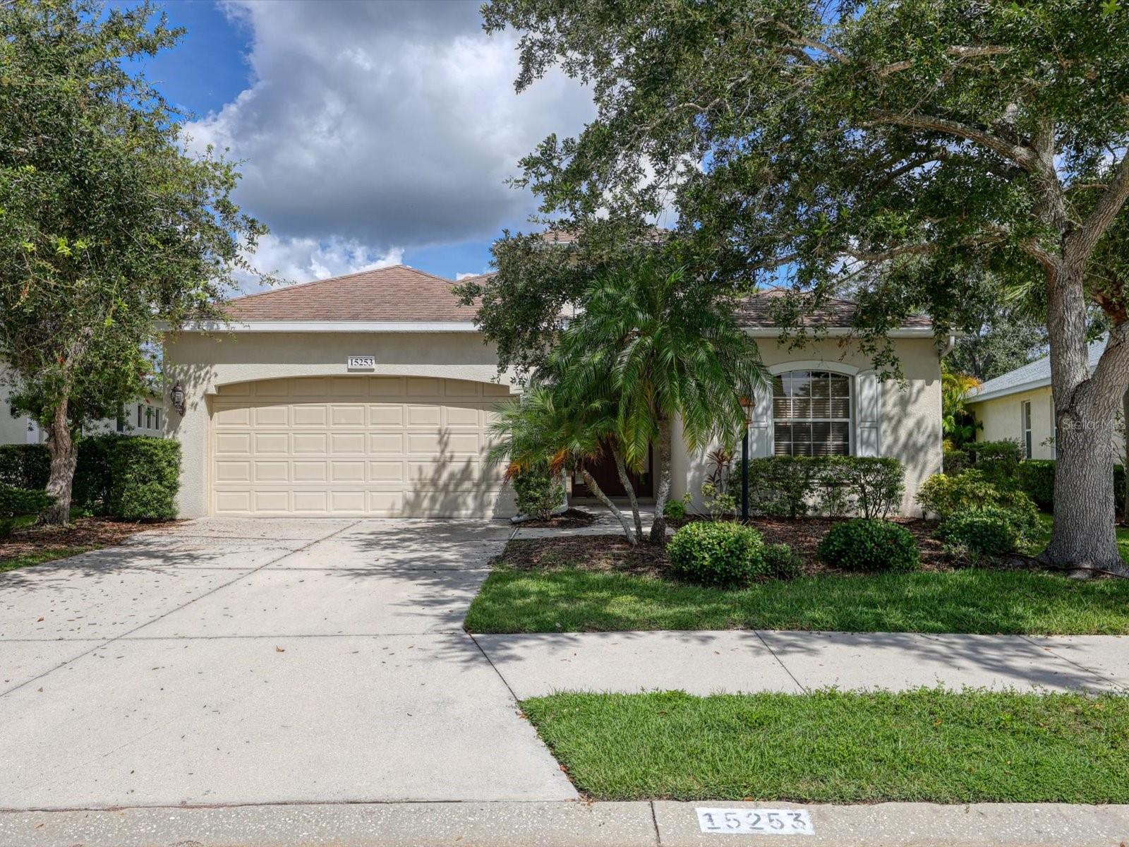 Charming Single-Family Home with Serene Lake Views in Greenbrook Village, Lakewood Ranch. Nestled in the heart of the highly desirable Greenbrook Village neighborhood within Lakewood Ranch, this beautifully designed single-story residence offers three bedrooms, two bathrooms, and a layout perfectly suited for both everyday living and entertaining. Enjoy lake views from the kitchen, primary bedroom, family room, and home office, creating a tranquil ambiance throughout the home. The kitchen is thoughtfully appointed with stainless steel appliances, wood cabinetry, and a cozy breakfast nook for casual dining. A formal dining room and spacious great room with laminate wood flooring provide additional space for gatherings and relaxation. The primary suite offers direct access to the screened and covered lanai through sliding glass doors, inviting you to enjoy peaceful mornings overlooking the landscaped backyard and lake. The ensuite bathroom features a garden tub, a separate walk-in shower, and a double vanity for added comfort and functionality. Residents of Greenbrook Village benefit from close proximity to top-rated schools, premier shopping and dining, and a wealth of recreational opportunities all within one of the most sought-after master-planned communities in Southwest Florida.