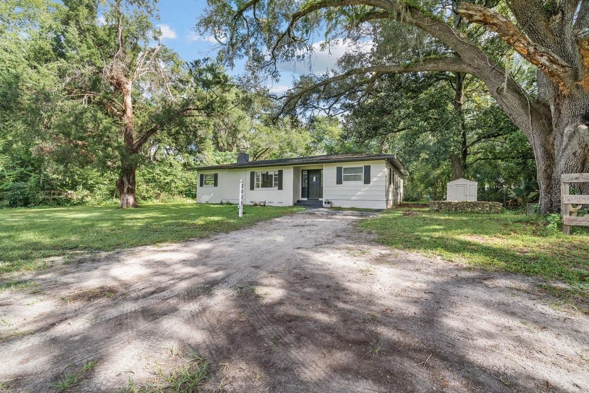 Cozy 4 Bedroom, 2 Bath Starter Home in NW Ocala – No HOA!
Perfect for First-Time Home Buyers or anyone seeking a Comfortable and Affordable Home, this Charming Home sits on a Spacious 0.29-Acre Lot at the end of a Quiet Dead-End Street with No Through Traffic. Inside, you’ll find an Updated Kitchen with Granite Countertops, Newer Appliances, and Freshly Updated Bathrooms, including a convenient Jack and Jill Layout for the Second Bath with an Updated Walk-In Shower. The Formal Dining Room with French Doors opens to the backyard, while the Wood-Burning Fireplace adds warmth and character to the living area. With a 2018 roof, no HOA fees, and a location close to I-75, major distribution centers, 30 minutes to Gainesville, and 1.5 hours to Orlando, this home offers great value in a peaceful setting.