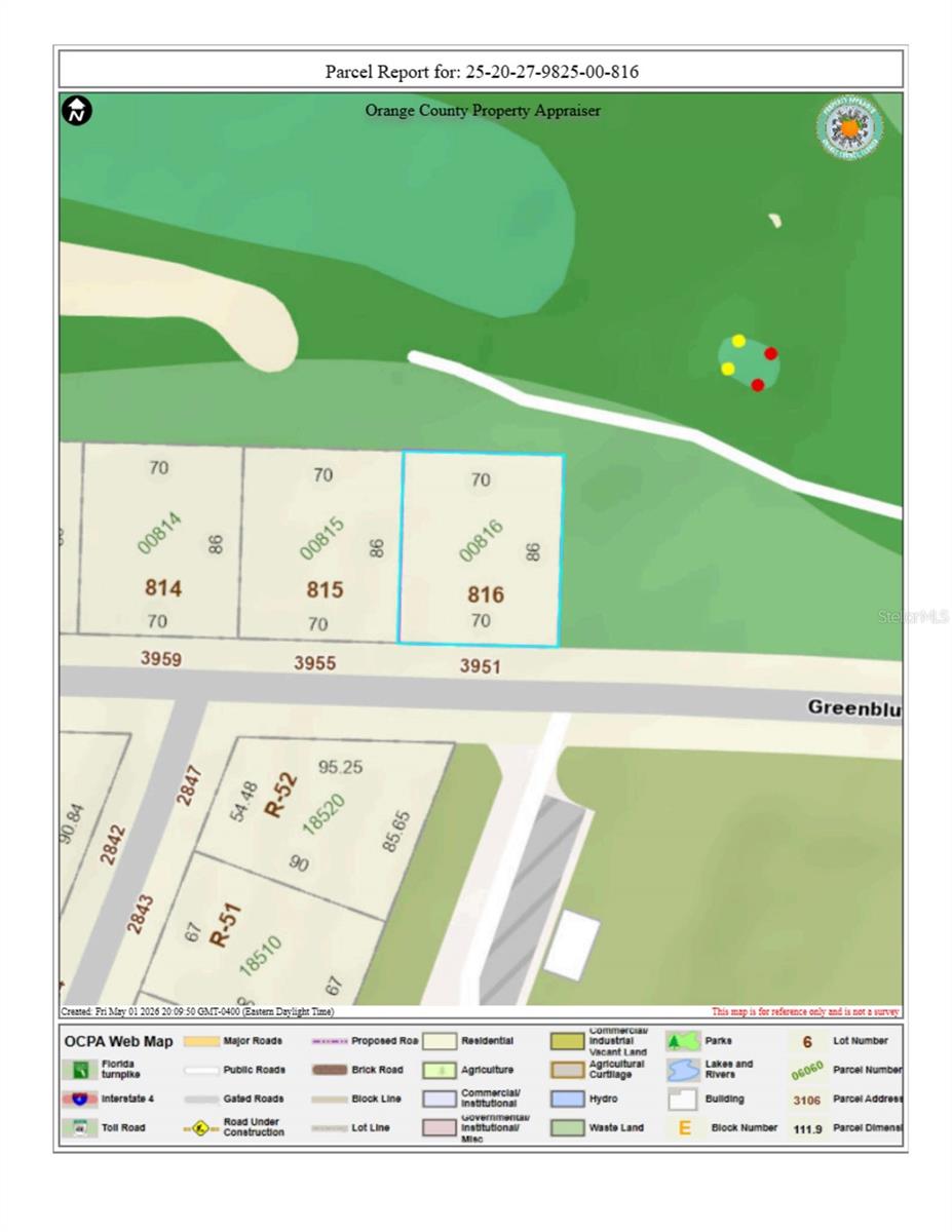 ZELLWOOD STATION COOP MH PARK - Land