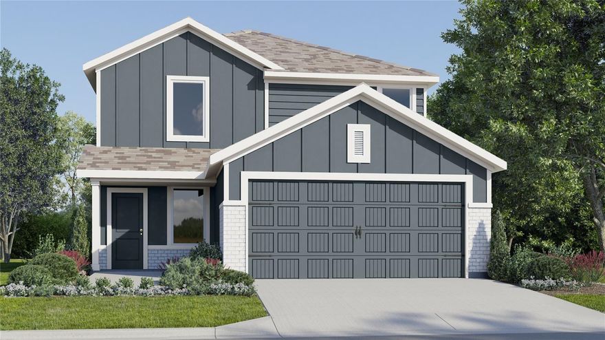 Under Construction. This new two-story home offers a luxurious retreat with a first-floor owner’s suite, featuring a spacious bedroom, en-suite bathroom and walk-in closet. A nearby open-concept floorplan combines the kitchen, living and dining areas for streamlined, everyday living. Three additional bedroom suites can be found on the second level, along with a versatile loft that provides a convenient shared living area and additional entertainment space. Crosswinds is an amenity-rich masterplan community of new single-family homes, located in Haines City. Amenities include: a resort style pool, clubhouse, dog park, walking trails, basketball court and soccer field.
Close to major roads, parks, Advent Health Heart of Florida, restaurants, shopping.