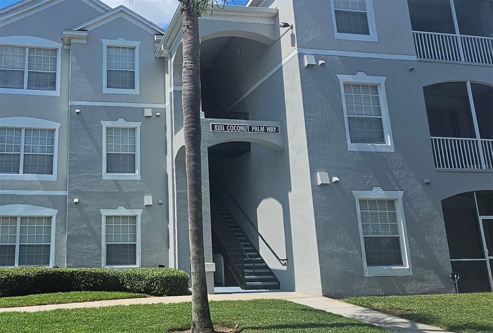 Welcome to Windsor Palms a 24-hour guard-gated resort which boasts impressive amenities offering resort style living at it's finest. This a beautiful 3 bedroom 2 bathroom, top floor condo with the largest floor plan (1402sqft). It boasts plenty of space for entertaining friends and family in the central living area which is located between bedrooms in a split design plan and has a screened in balcony. The condo has theming throughout, Star Wars, Harry Potter, Jurassic Park, Mickey/Minnie Mouse rooms The exterior of the building was freshly painted in 2025 and the roof was replaced in 2024. The resort Clubhouse features a Heated Pool and Hot Tub, Splash Pad, Playground, Tiki bar, Mini market, Movie theatre, Gym, Video arcade and Games room, Tennis courts, Basketball courts, Volleyball courts. Convenient to the Theme Park area and Orlando attractions, Restaurants, Golf and shopping. Zoned for Short and Long term rental and totally furnished.