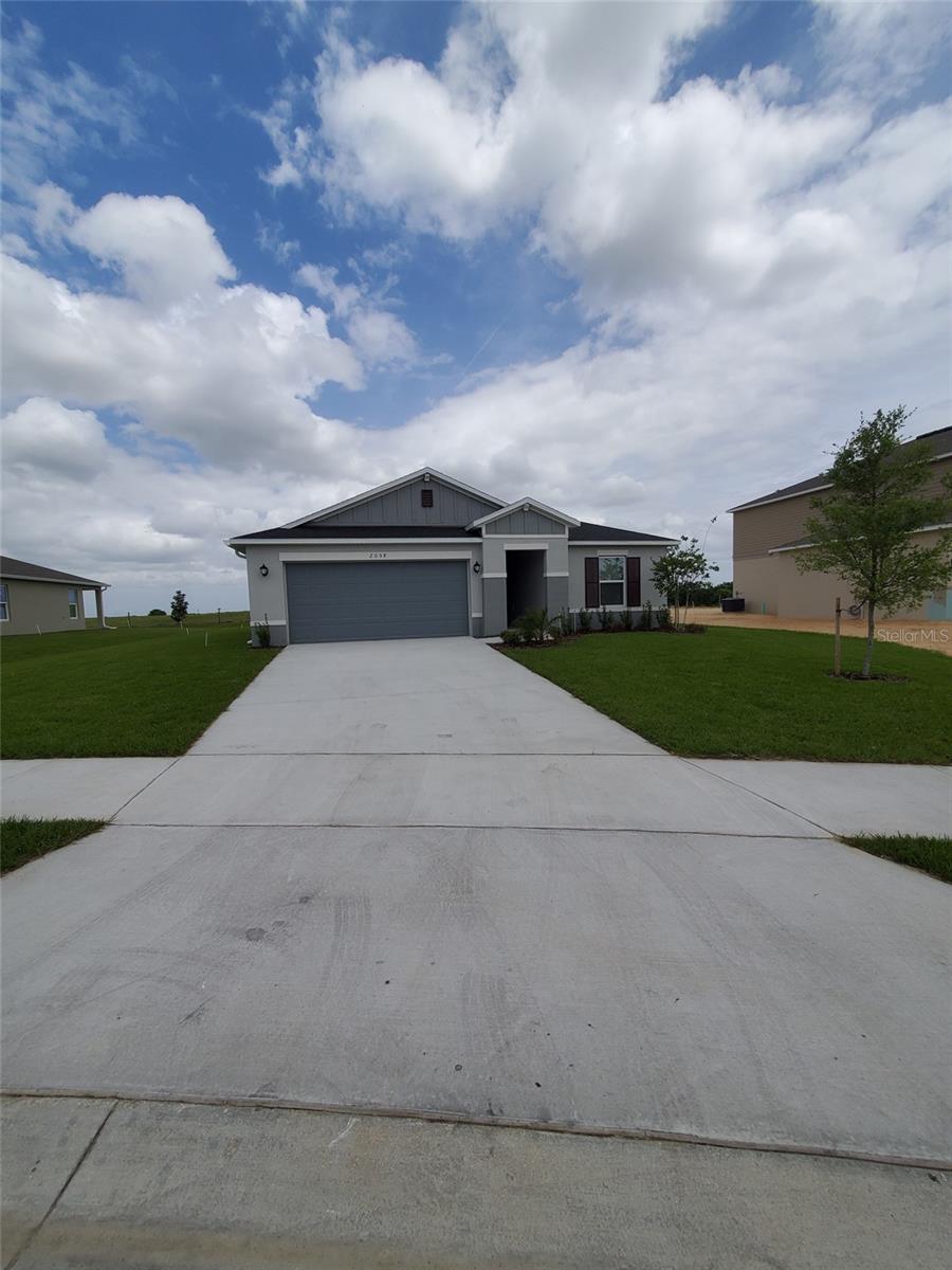 Charming 4-Bedroom Home in Lake Jackson Ridge
Welcome to this delightful 4-bedroom, 2-bathroom single-family home located in the serene Lake Jackson Ridge subdivision of Mascotte, FL. Built in 2022, this residence offers modern amenities and a comfortable living space spanning 1,701 sq ft.
Modern Kitchen: Equipped with granite countertops and stainless steel appliances, including a dishwasher, disposal, microwave, range, and refrigerator.?
Open Floor Plan: Designed for contemporary living, the layout promotes a spacious and airy atmosphere.?
Master Suite: The primary bedroom features an en-suite bathroom with dual vanity sinks and a walk-in shower.?
Outdoor Living: Enjoy tranquil views of a serene grove from the covered lanai, providing a peaceful retreat after a busy day. ?
Community Amenities: Residents have access to community parks and recreational facilities, enhancing the quality of life.?