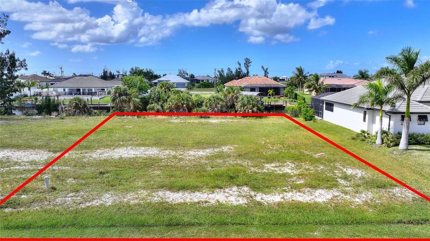 Prime Saltwater Front Lot in a Thriving Area! Create your dream home on this gorgeous waterfront property, nestled among stunning new construction homes. With easy access to open water, it's a boater's paradise. Just 45 minutes from Fort Myers Beach and close to local dining, shopping, and everyday conveniences, this is an amazing opportunity at an unbeatable price—don’t miss out on owning your slice of paradise!