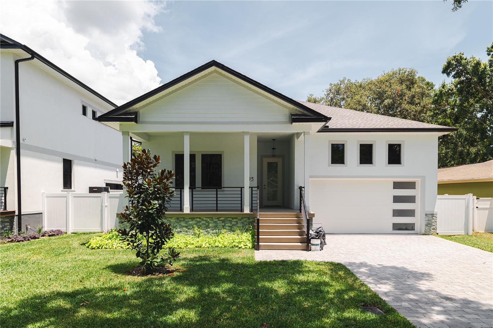 New Construction 1-Story Home in Prime Oldsmar Location.
This beautiful new construction, set along Oldsmar’s main avenue. Designed with elegance and functionality, this single-story home
offers 4 spacious bedrooms and 3 ½ bathrooms, complete with top-quality finishes and impact-resistant doors and windows for added security and peace of mind.
The modern, fully equipped kitchen combines contemporary design with the timeless character of Oldsmar, making it a central feature of the home.
Outside, the property includes a covered parking area for three vehicles, additional driveway space for three more, and a 2-car garage. With space available to add a custom pool as an upgrade, this home provides endless possibilities for outdoor enjoyment.
This home combines style, convenience, and the charm of Oldsmar in a prime location, ideal for those seeking luxury living in a modern beautifully crafted, single story residence.