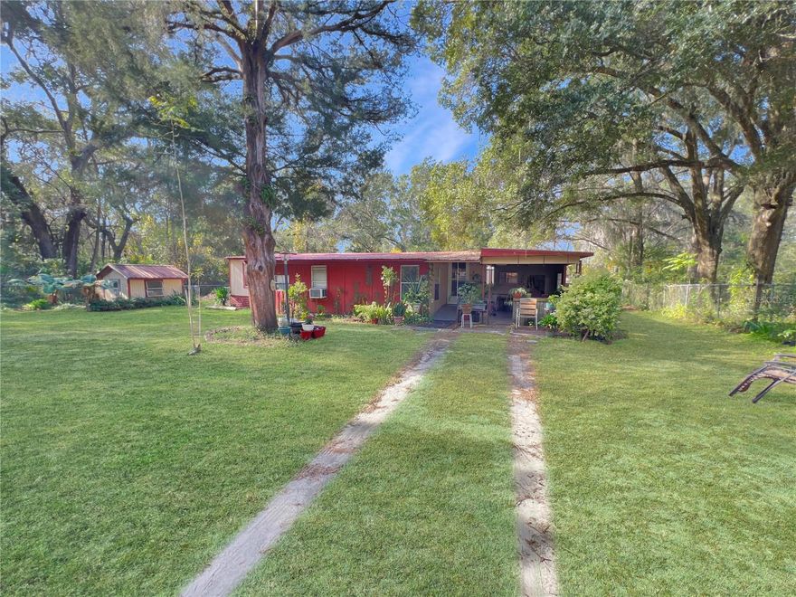 Charming Fixer-Upper Opportunity or Handyman special in the Heart of Belleview, FL!
Nestled on a spacious 0.35-acre lot in central Belleview, this 1-bedroom, 1-bathroom mobile home offers tremendous potential for the right buyer looking to create their perfect Florida retreat. Priced as a handyman special, this property is ideal for investors, DIY enthusiasts, or anyone with a vision to personalize and build equity through possible updates and renovations. The spacious lot alone is perfect for a new mobile.
The generous lot provides ample room for outdoor living—imagine adding gardens, a workshop, or simply enjoying the privacy and space that this oversized parcel offers in a convenient in-town location. Belleview's small-town charm shines here, with easy access to local parks like the Belleview Sports Complex and Lake Lillian, popular flea markets such as The Markets of Marion, shopping, dining, and everyday conveniences.
Just minutes from Ocala and close to beautiful natural areas like Lake Weir, this home puts you in the heart of Marion County's relaxed lifestyle while being central to everything you need. Properties like this—with owned land and no lot fees—don't come along often!
Bring your creativity and tools. Sold as-is. Don't miss this affordable entry into Belleview homeownership!