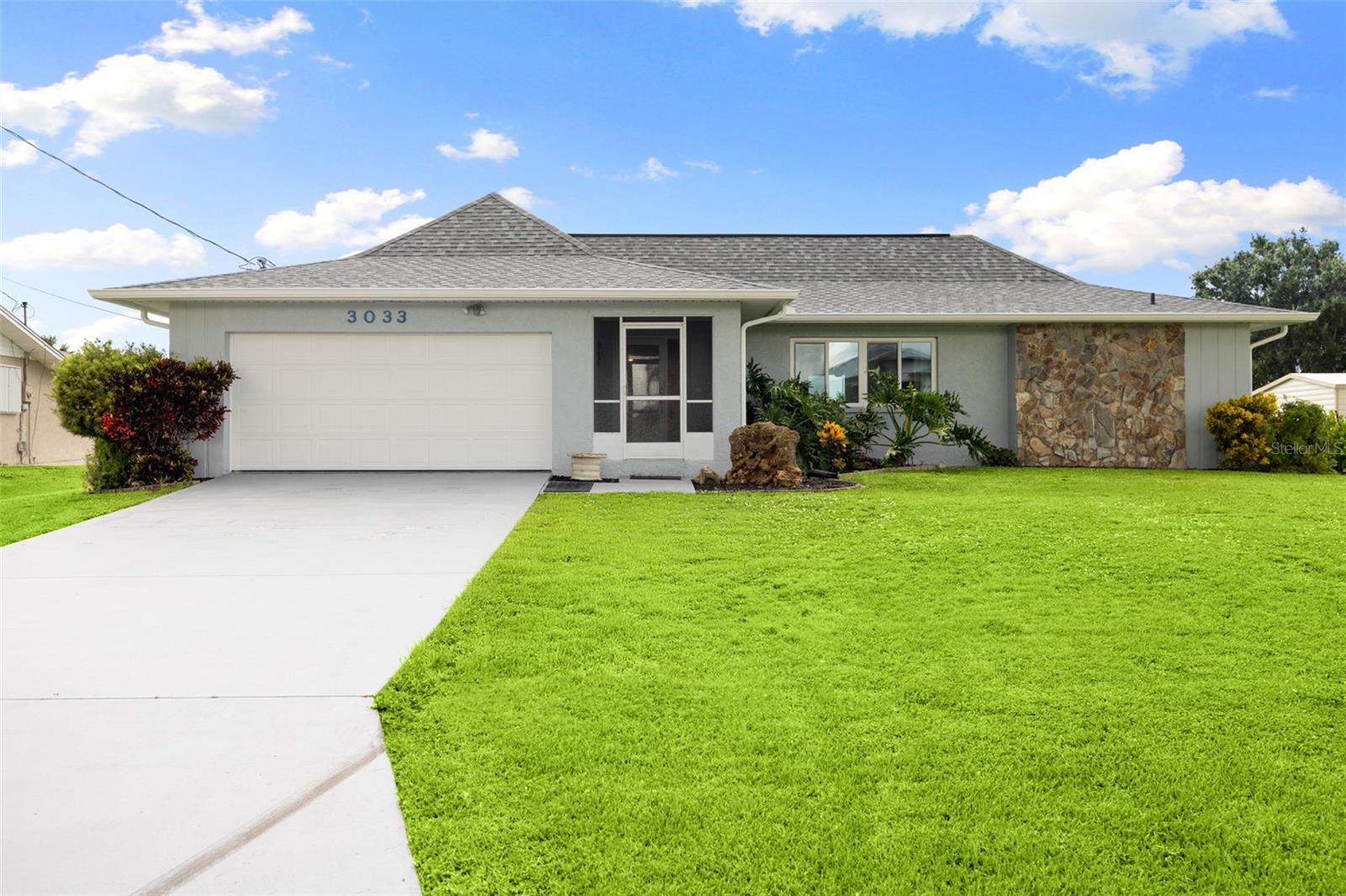 No soggy floors here! This 3 bedroom, 2 bath Punta Gorda home sat high and dry through the recent hurricanes with zero water inside...a huge win in this area.
Perched on a canal with an updated dock, it’s ready for your boat, kayak, or sunset-watching chair. From here you can explore Charlotte Harbor, the Peace River, Myakka River, and even head out to the Gulf—a boater’s dream.
Inside, you’ll find English oak floors, an updated kitchen with newer appliances, fresh interior paint, and wood ceiling beams that give the living room a coastal vibe. The updates continue outside with a new 2023 roof, soffits, fascia, and gutters, plus a freshly painted exterior that makes this home shine. Several impact windows have already been installed along the front and back for extra peace of mind.
And here’s the kicker: the HOA is optional, but for just $90 a year you can join and gain access to the community boat ramp!
Punta Gorda is known for its laid-back waterfront lifestyle, Fishermen’s Village, bike-friendly streets, and unbeatable sunsets—and this home puts you right in the heart of it all. A true slice of Florida living that’s charming, sturdy, and ready for YOU!