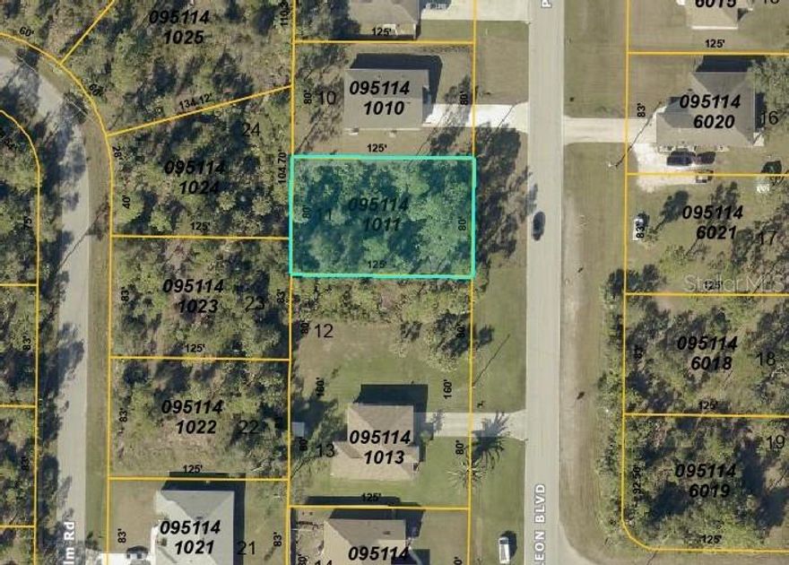 Standard sized lot located in North Port. NO HOA FEES!! Perfect for building your dream home where you can live the South Florida Lifestyle. Need a builder? Let us introduce you to reputable builders! Close to local shopping & boutiques, fine & casual dining, and a short car ride to local beaches!