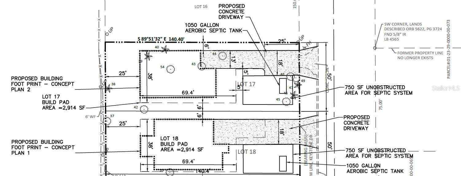2812 KEYSTONE DRIVE Lot 17 & 18