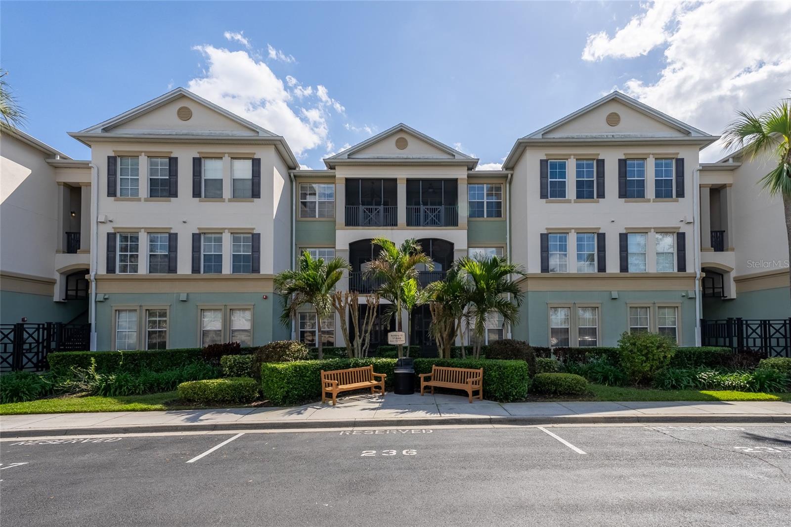 Welcome to your home located at Lakeside at Lakes of Windermere. This is a fabulous condominium community offering the ultimate in resort style living with concrete block construction, elevators in every building, 4,500 sq. ft. Olympic swimming pool, sand volleyball court, state-of-the-art fitness center, playground, large community clubhouse, bbq area & cozy outdoor fireplace! The condo features contemporary 3BR/2BA split floor plan with 16" ceramic tile flooring in entry, kitchen and baths. Master suite features walk-in master closets, separate linens closet, garden tub and dual sink vanity. The kitchen has 42" cabinets, pantry, breakfast bar. Approximate driving miles to: Disney-2.7, Universal 10.8, Sea World-9.7, Orlando Int'l Airport-24.9, Restaurant Row-10.4, Fowlers Grove-6.4, Premium Outlets (Vineland)-8.8 miles, The Mall at Millenia-11.7, Premium Outlet Mall(International Drive)-13.2, Grand Cypress Golf Course-5.5, Orange County National Golf Center-5.9, Bay Hill Golf Club-9.9-. Schedule your showing today!