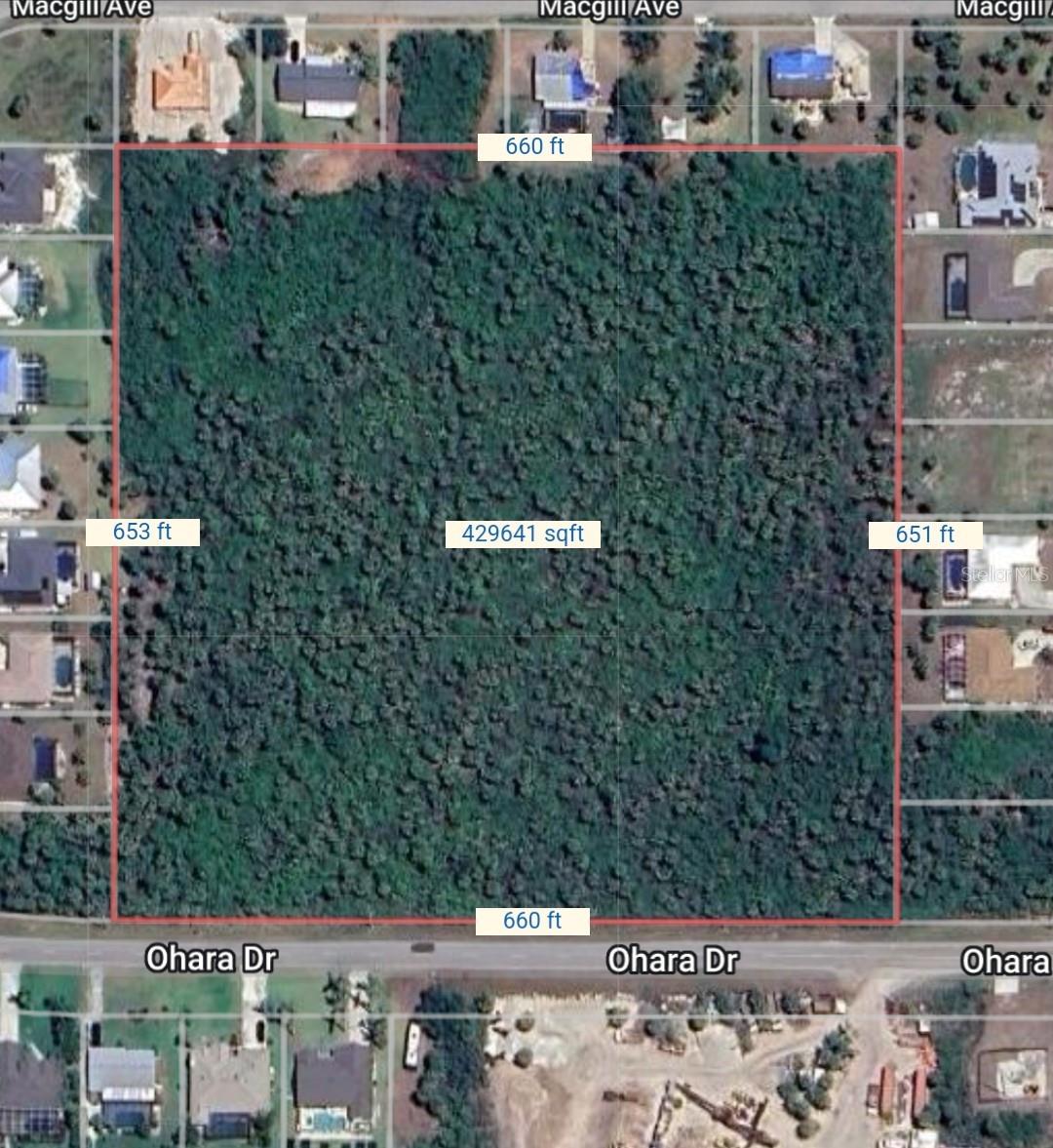 Nestled in the heart of Port Charlotte, this expansive 10-acre residential parcel presents a prime opportunity for a small builder project. Surrounded by established homes, the location offers a tranquil suburban setting with convenient proximity to shopping and amenities. Zoned for single-family dwellings at a density of 3.5 units per acre, this property promises a blend of privacy and community, ideal for crafting a distinctive residential development.