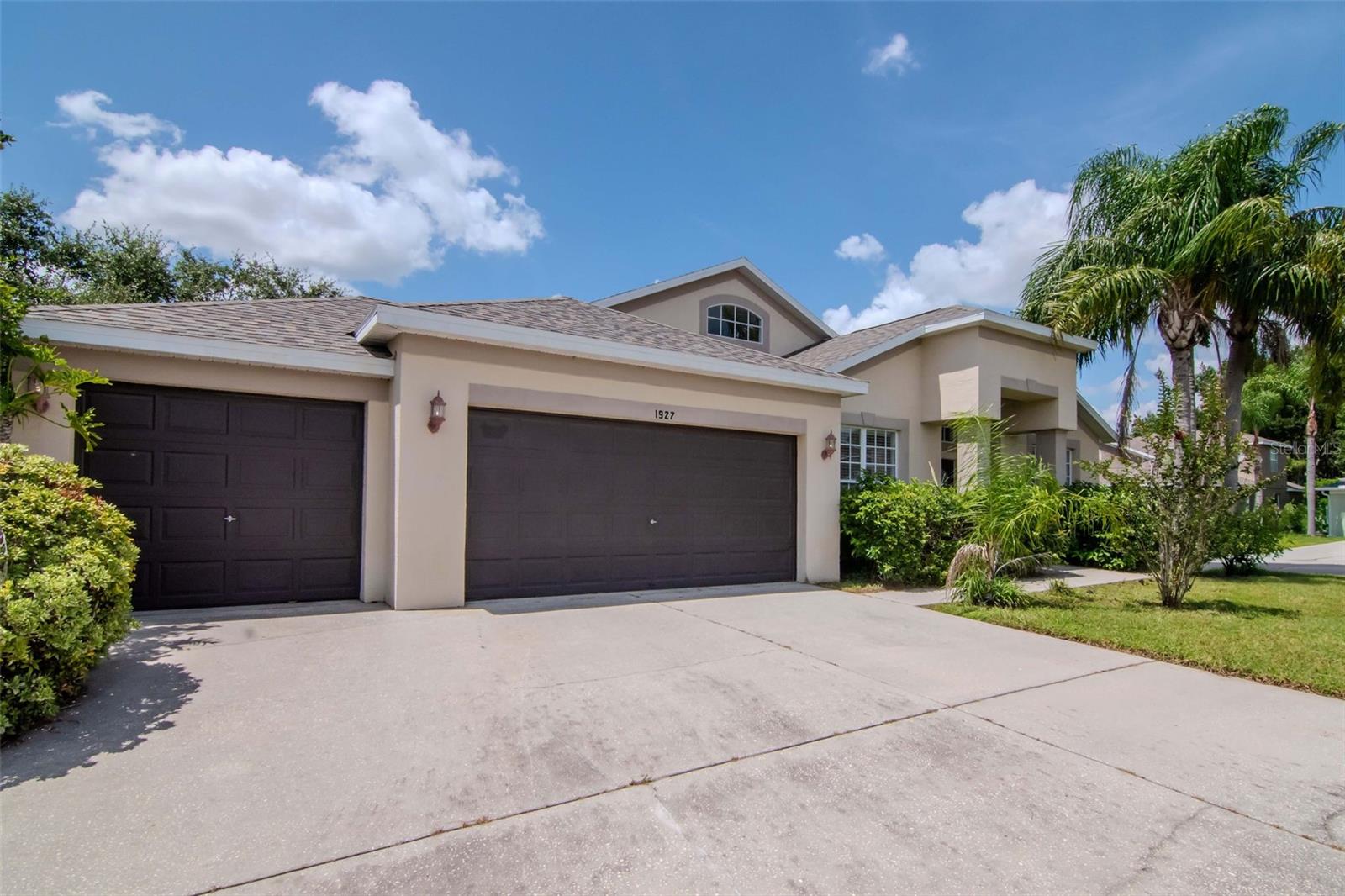 Welcome Home! This updated property in the gated community of Fox Wood is ready to be yours! House sits on a corner lot, inside a cul-de-sac! New ROOF (2024)! New HVAC 14.3 Seer complete system with ultraviolet light air purifier (2025). Inside features high ceilings, a split floor plan, NEW carpet and is freshly painted throughout. The pool enclosure was recently updated with new screens. The rectangular shaped pool features full width stairs, a swim step and new pool pump/filter housing. The garage has a small workshop with storage and is air conditioned. Close to schools, shopping, beaches, and the Tampa Bay metro area. Call today to schedule your private showing to see the true value of this home!